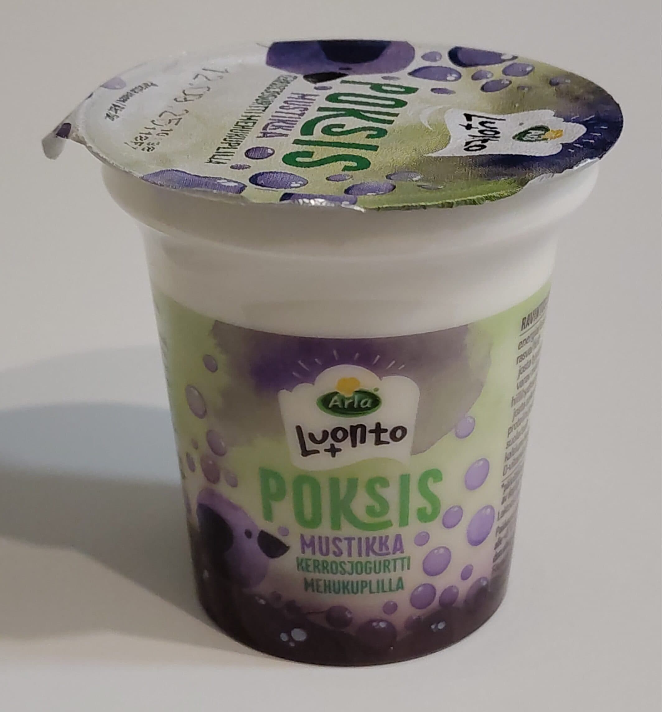 Arla Poksis mustikka packshot