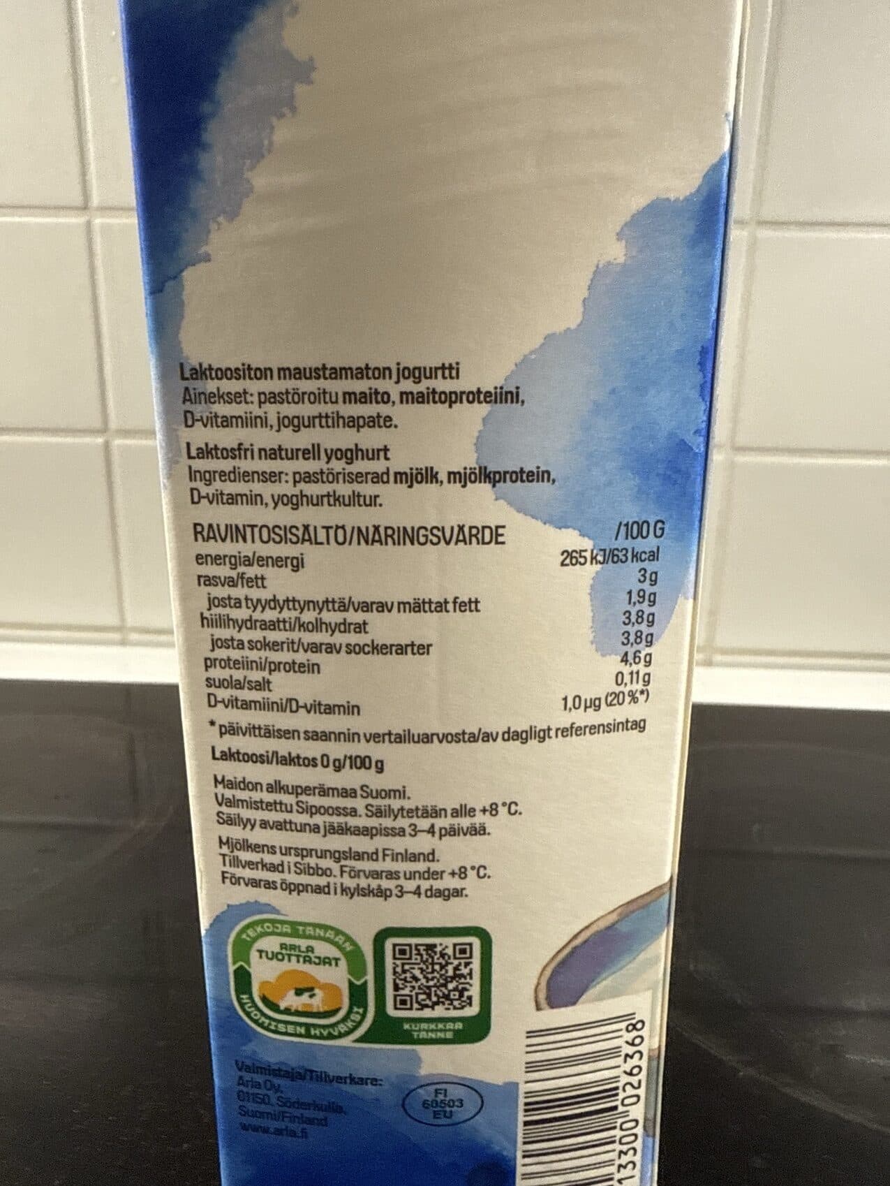 Arla Lempi Kreikkalainen Jogurtti packshot