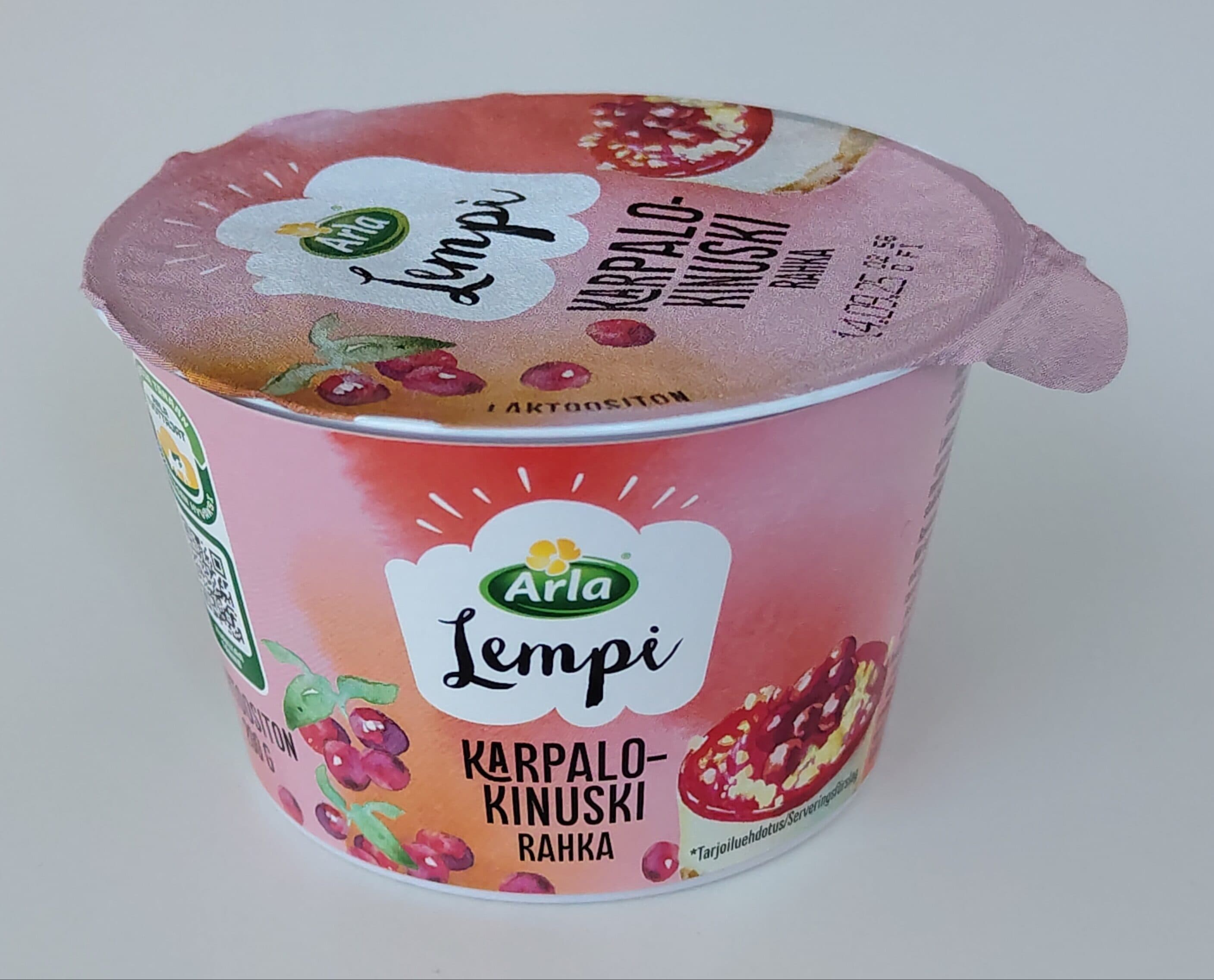 Arla Karpalo-kinuski rahka packshot
