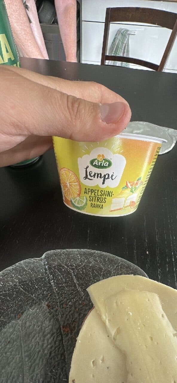 Arla Lempi Appelsiini-Sitrus Rahka packshot