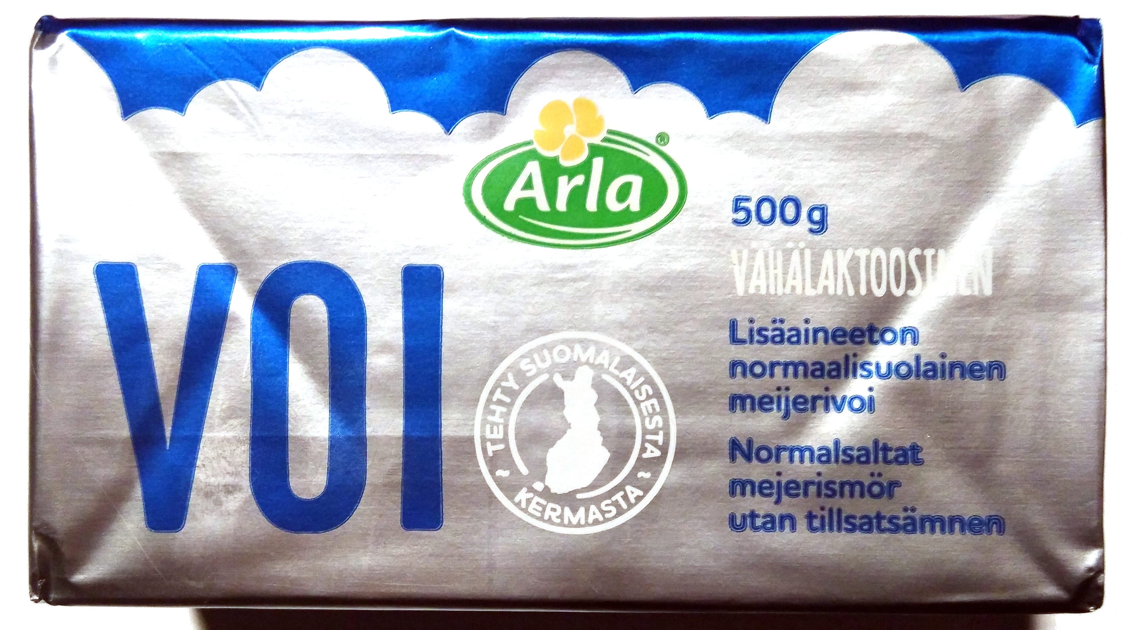Arla NORMAALISUOLAINEN MEIJERIVOI 500 G packshot