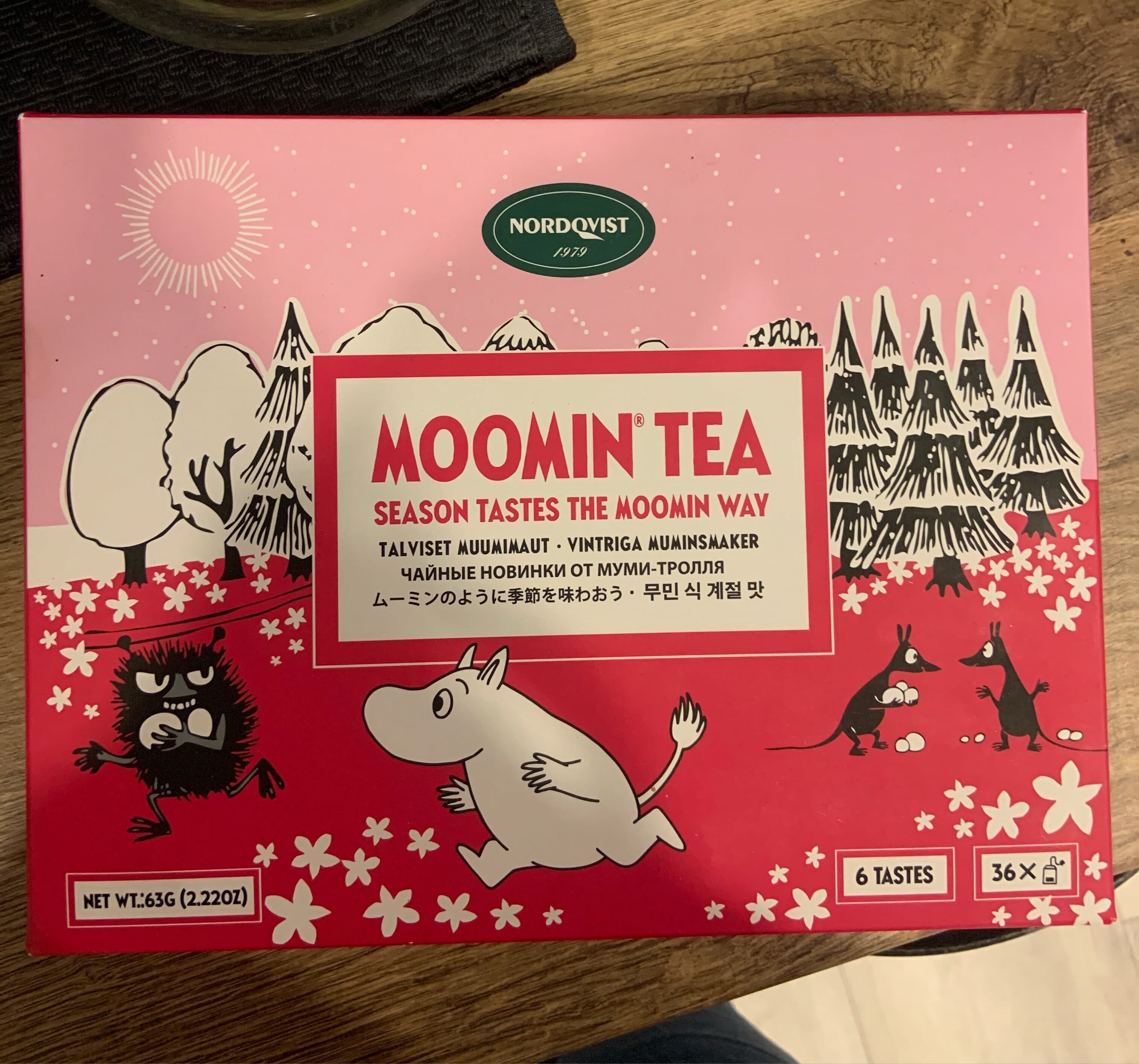 Nordovist Moomin Tea packshot