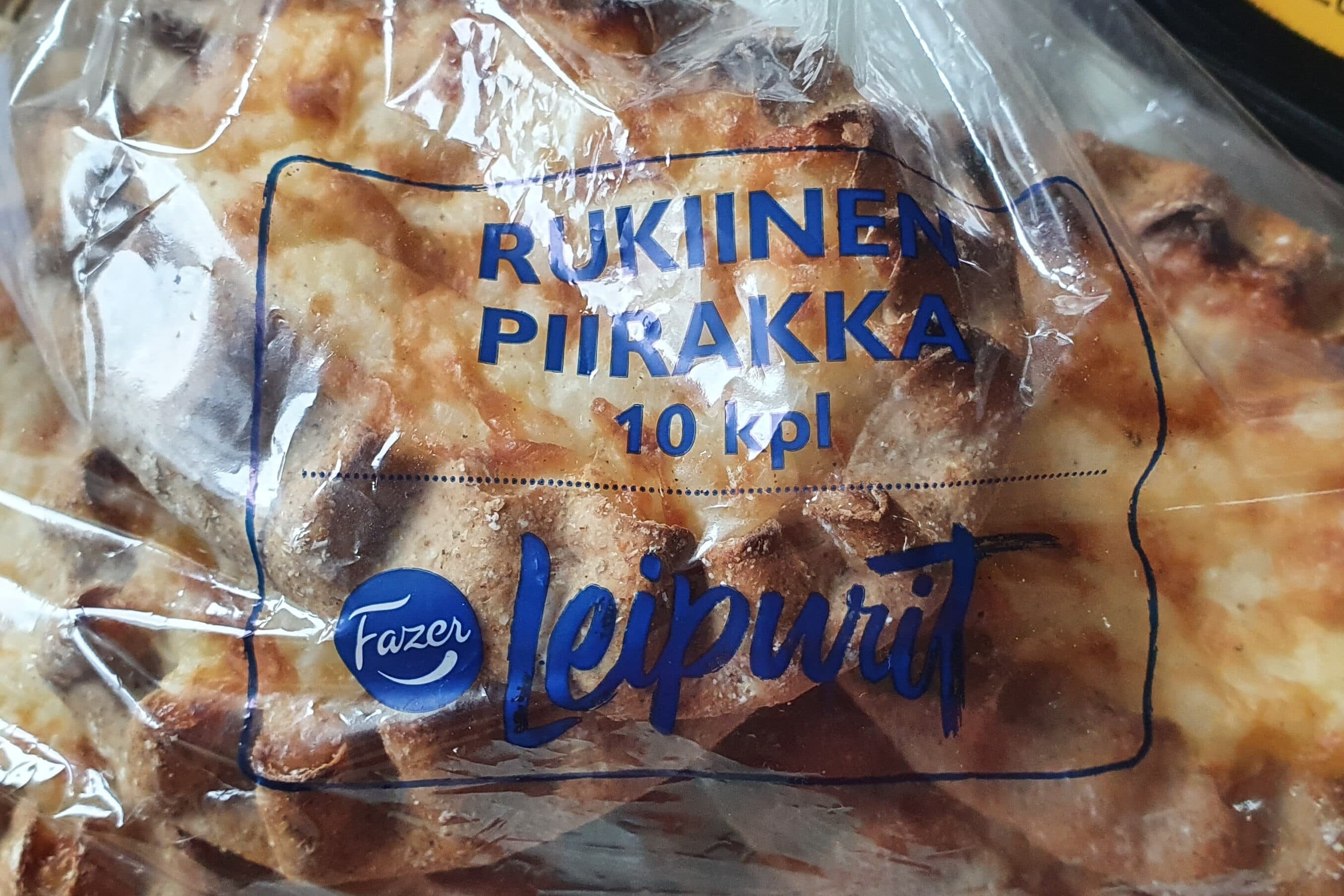 Fazer Leipurit Rukiinen Piirakka packshot