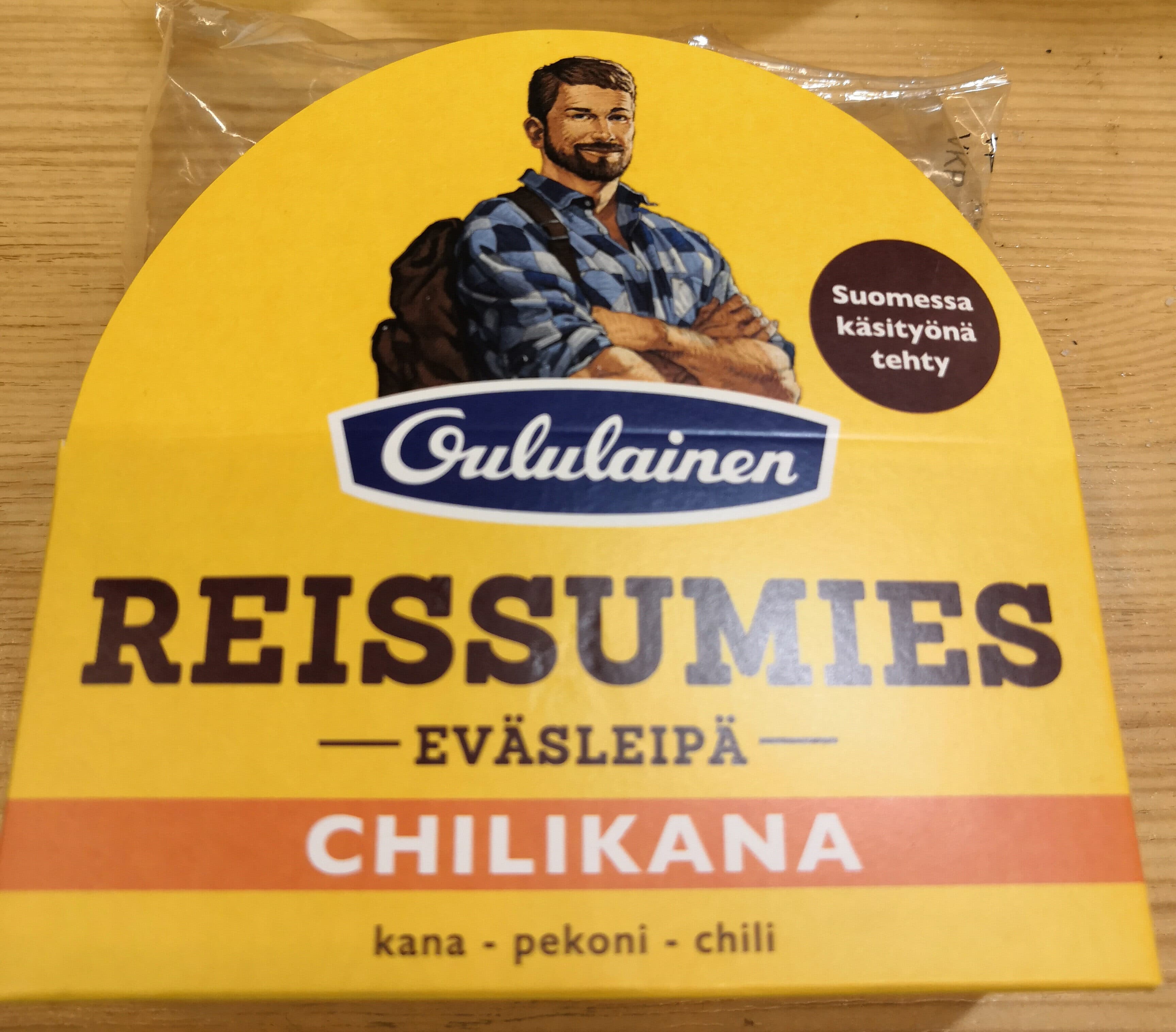 Oululainen Reissumies chilikana eväsleipä packshot