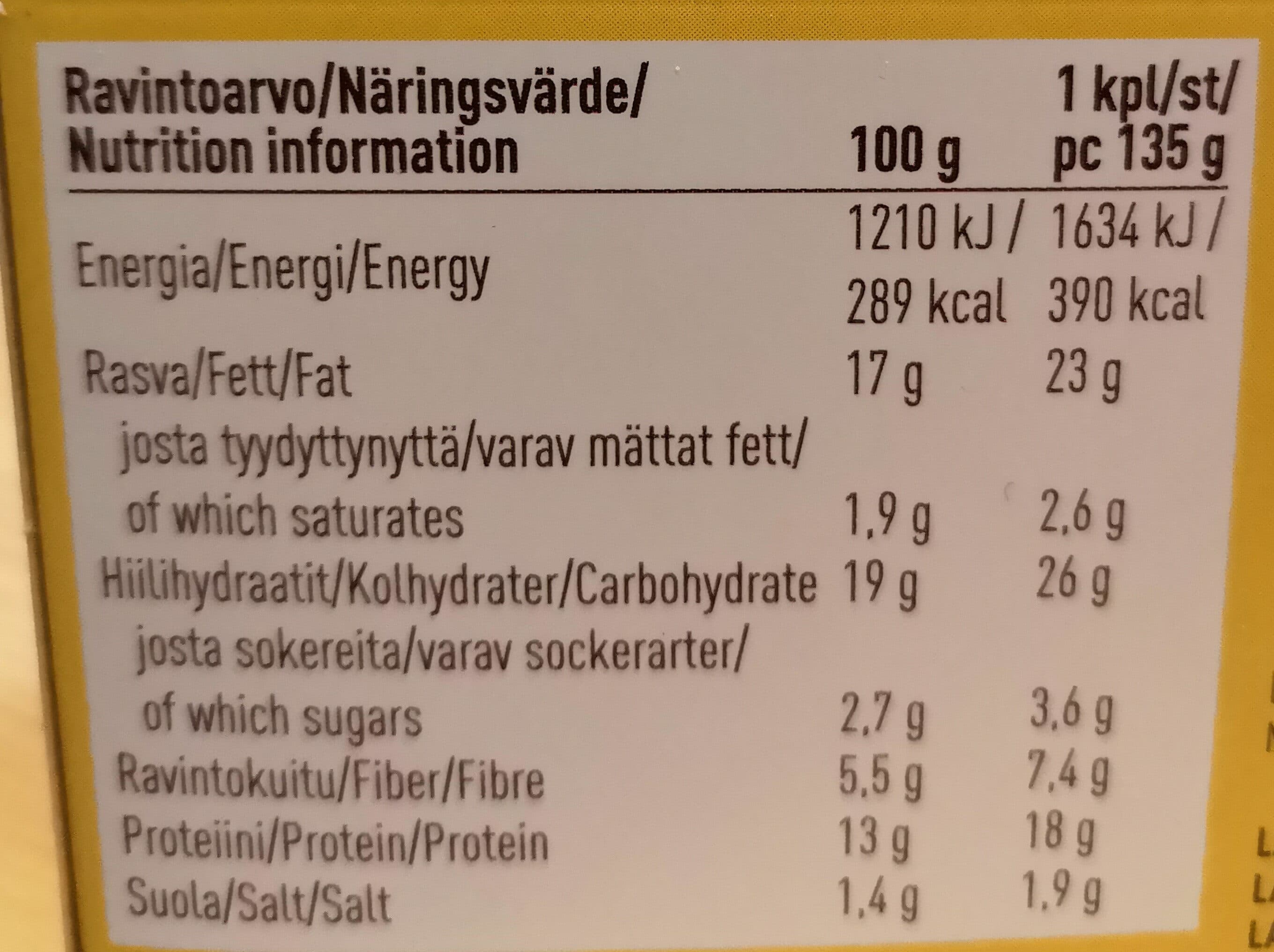 Oululainen Reissumies chilikana eväsleipä packshot