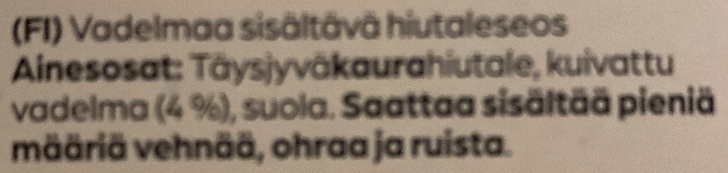 Fazer Alku Pikakaurapuuro Vadelmainen packshot