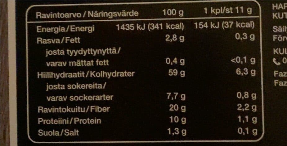 Fruit And Go Squeezer Oululainen Tummia Hapankorppuja 215G Hapankorppu packshot