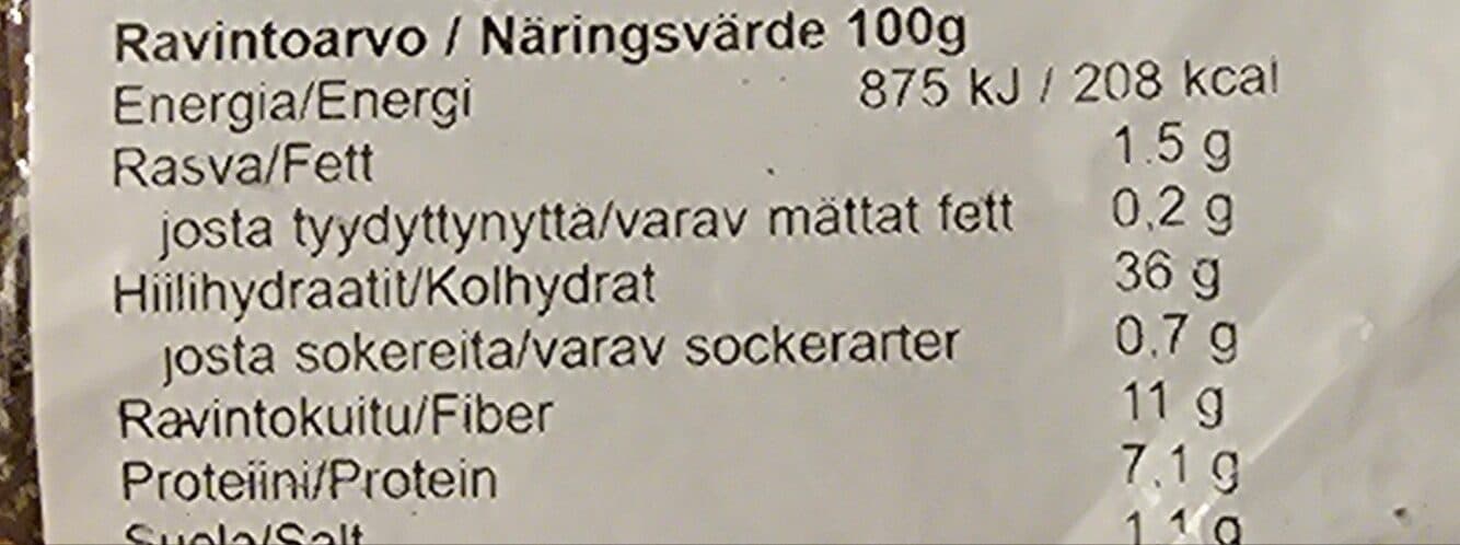 Fazer Ruisvuoka leivinhiivaton packshot