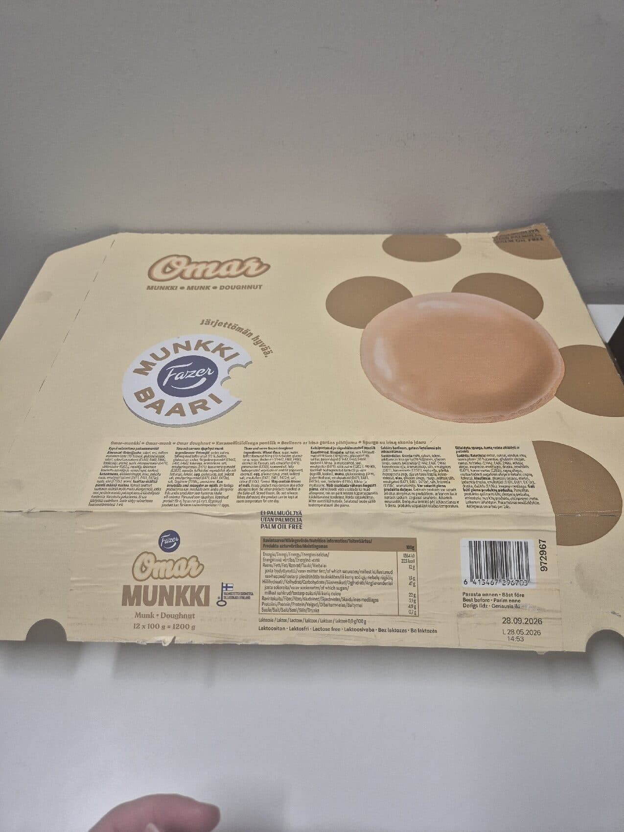Fazer Omar Munkki packshot