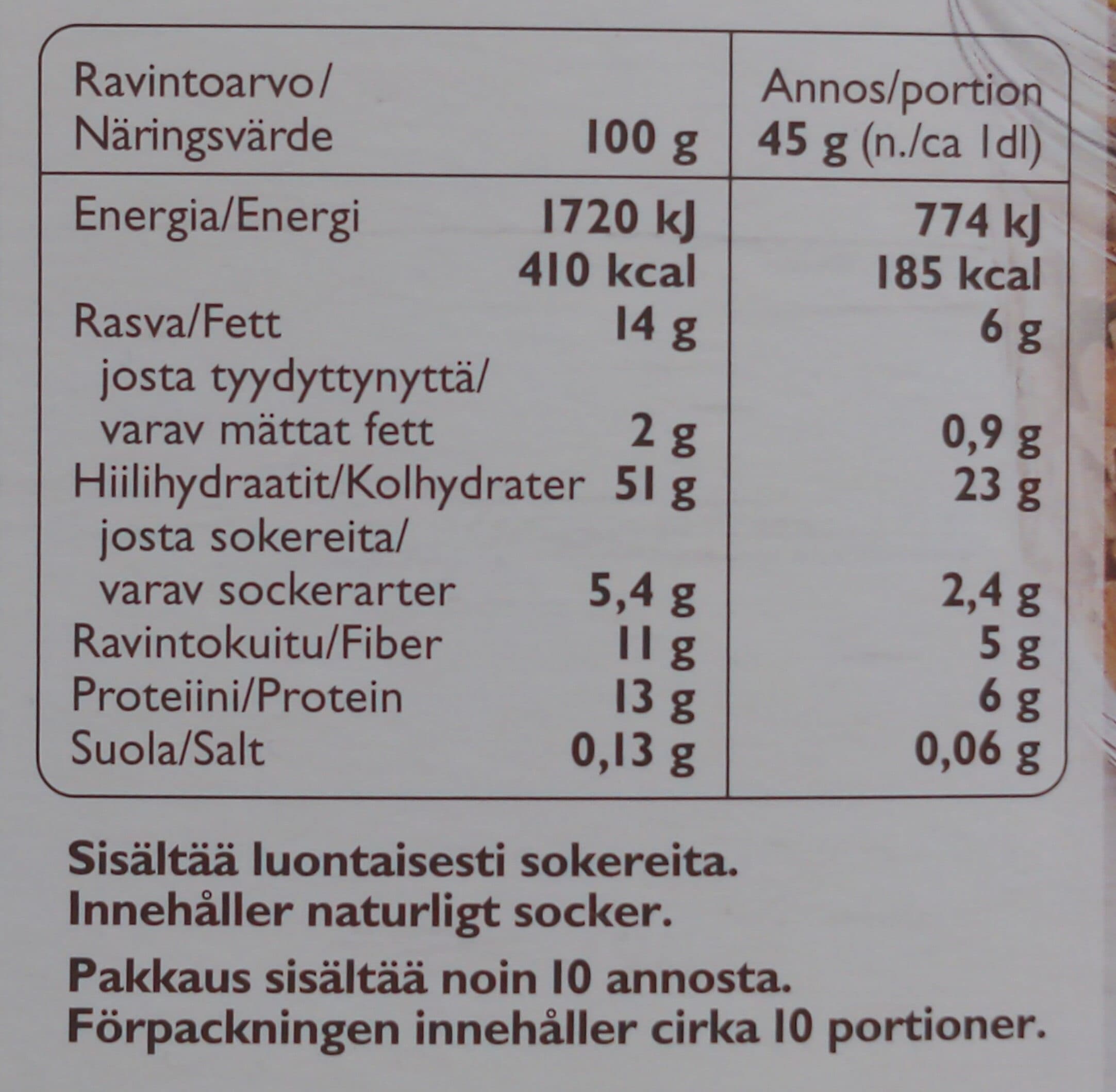 Fazer Muesli Alku packshot
