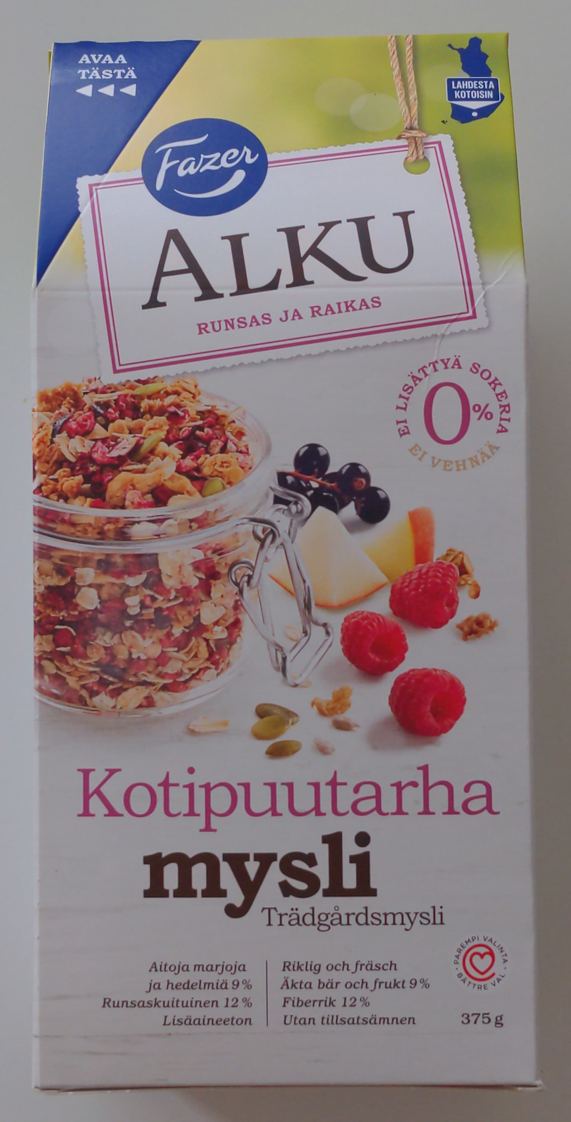 Fazer Alku Kotipuutarha mysli packshot