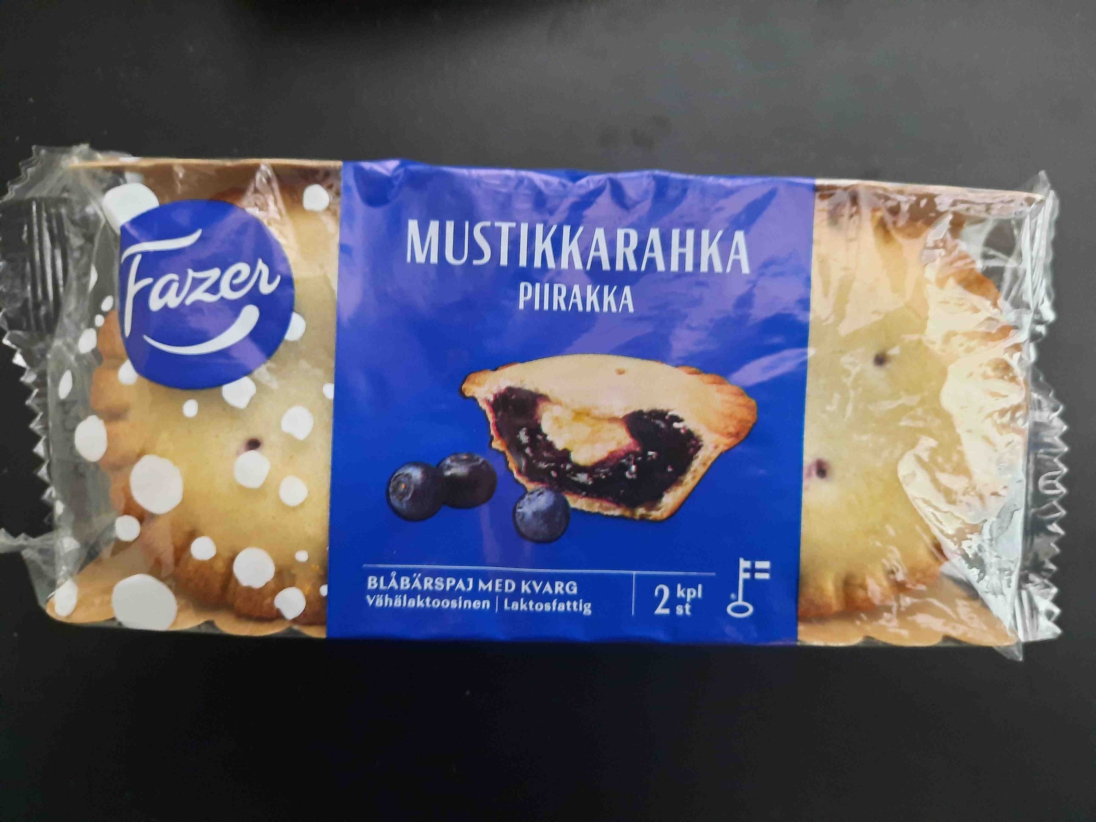 Fazer Mustikkarahkapiirakka packshot