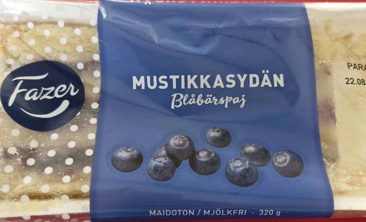 Fazer Mustikkasydän packshot