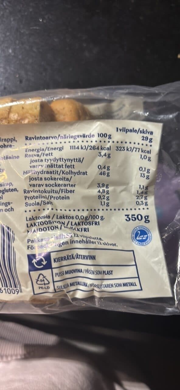 Fazer Maalaismonivilja paahto packshot