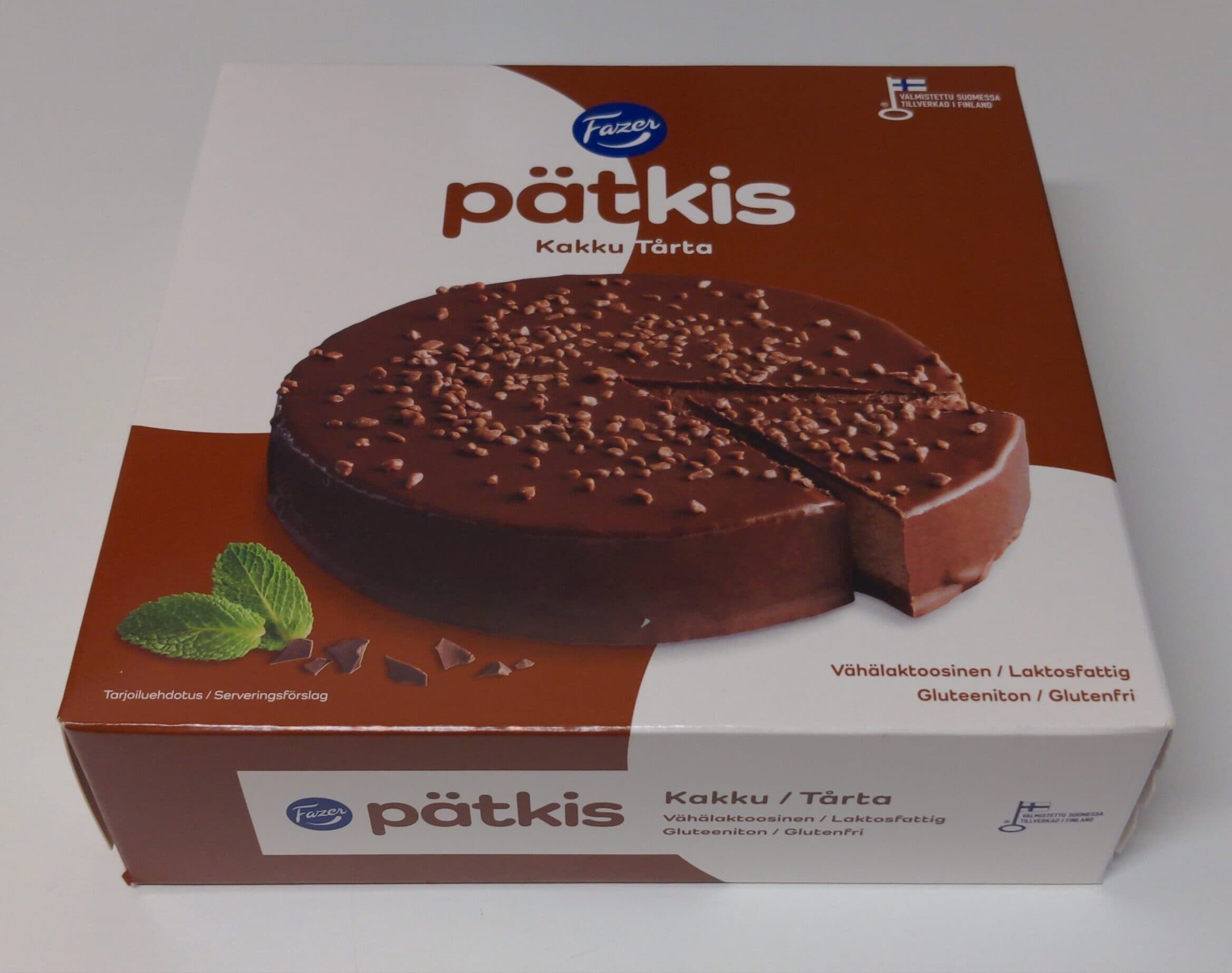 Fazer Pätkis kakku packshot
