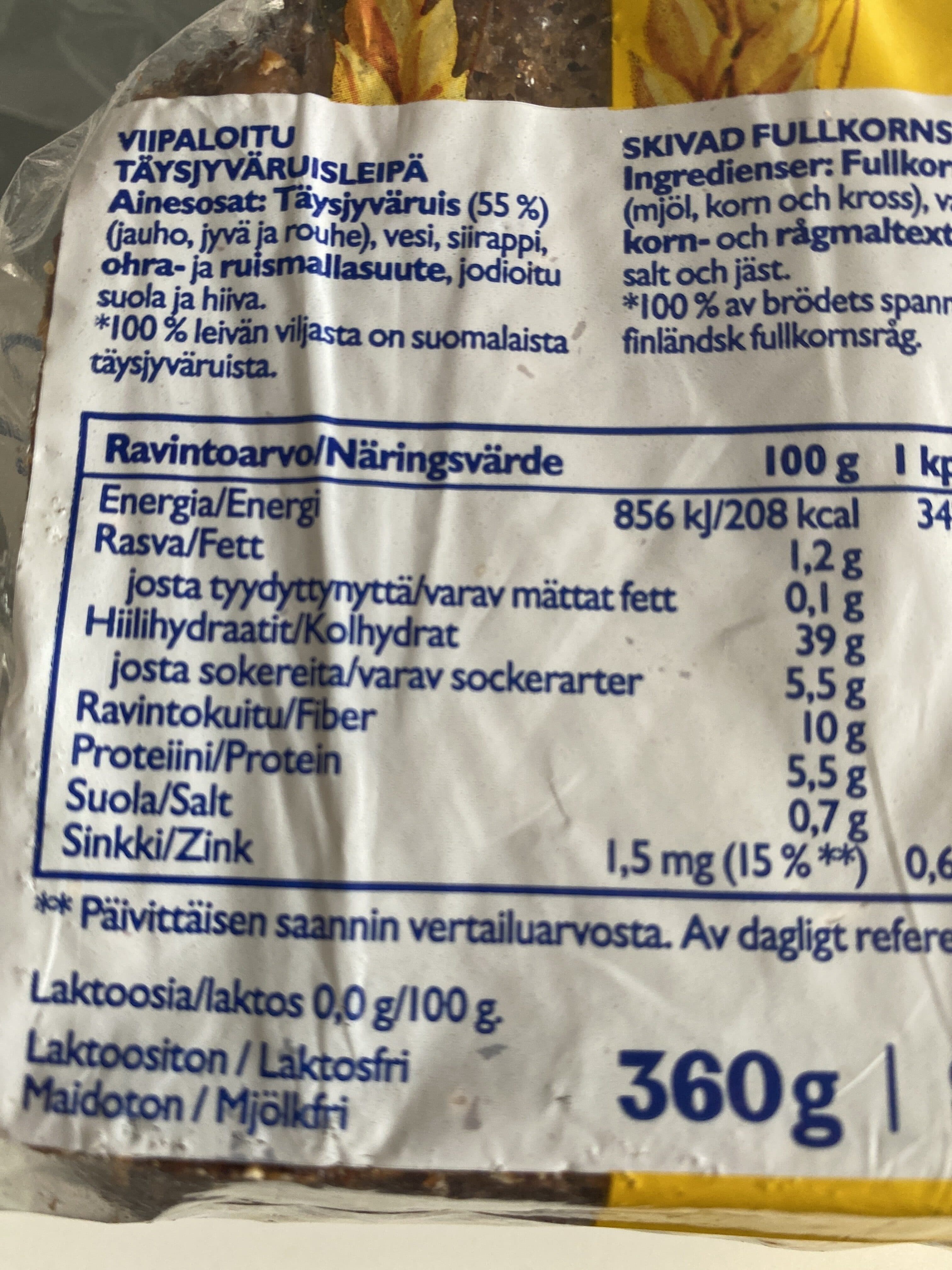 Fazer Reales Brot packshot