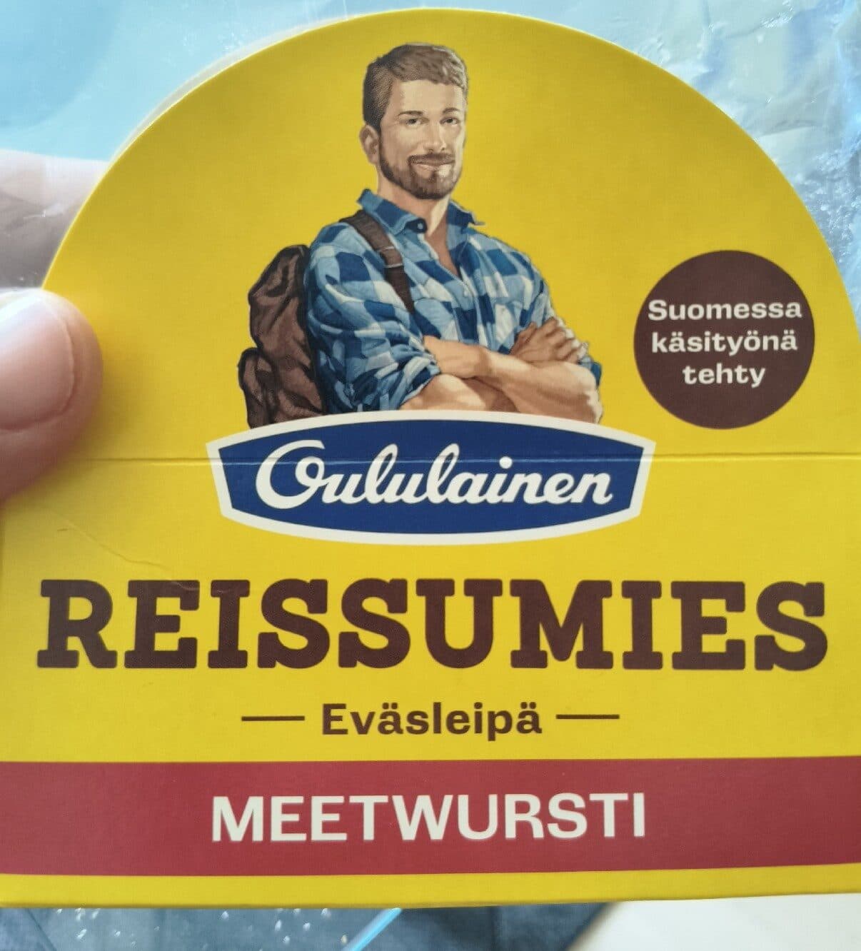 Oululainen Reissumies Meetwursti packshot