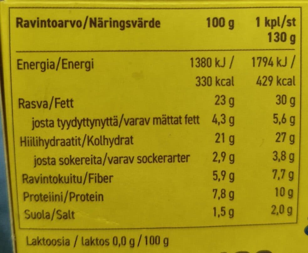 Oululainen Reissumies Meetwursti packshot