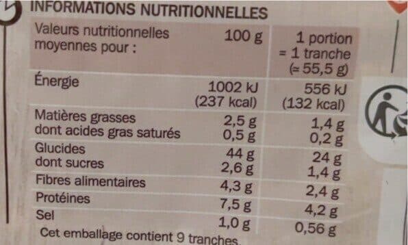 Épi d'Or Pain spécial de campagne packshot