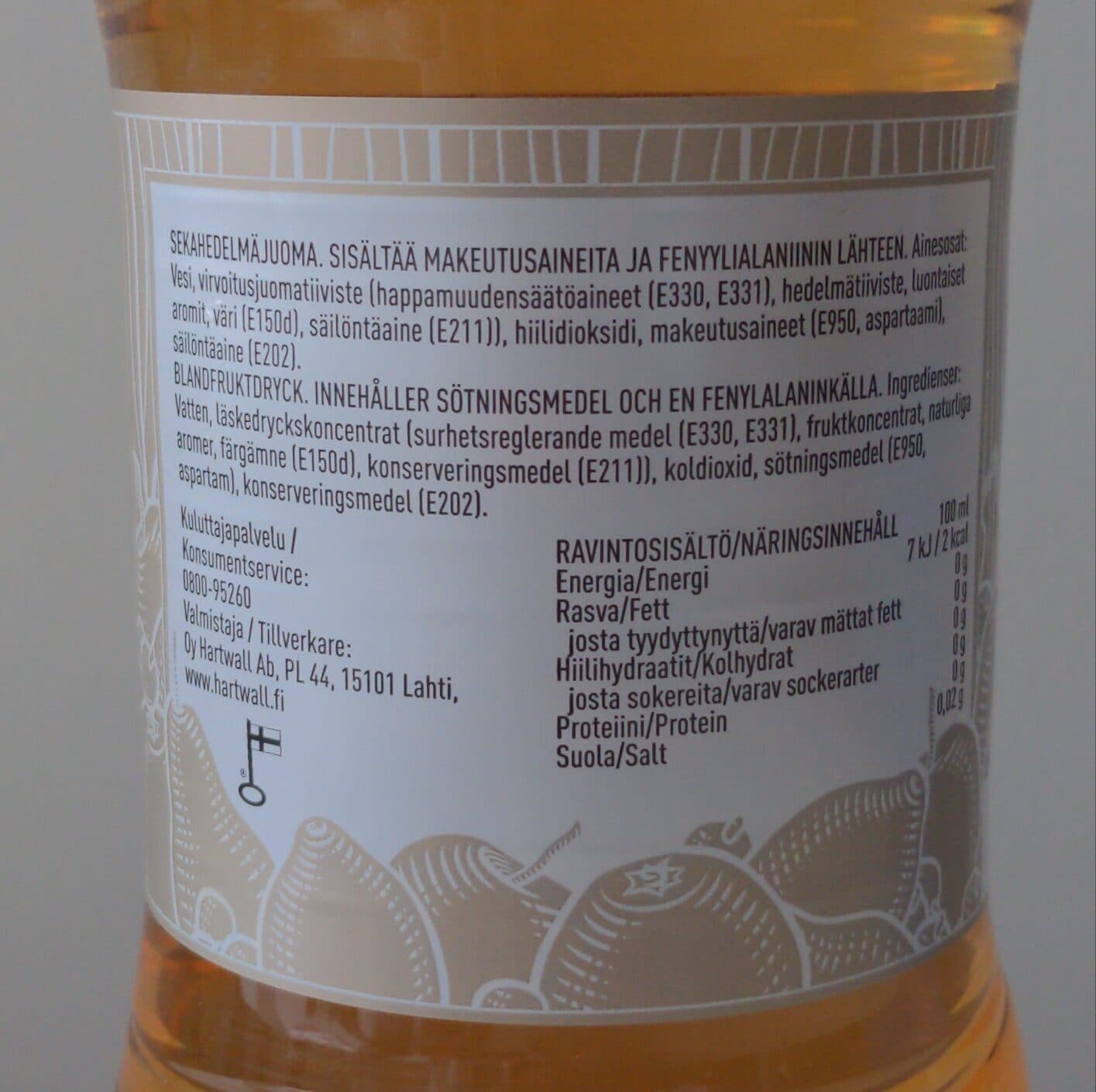 Hartwall Sokeriton Pommac packshot