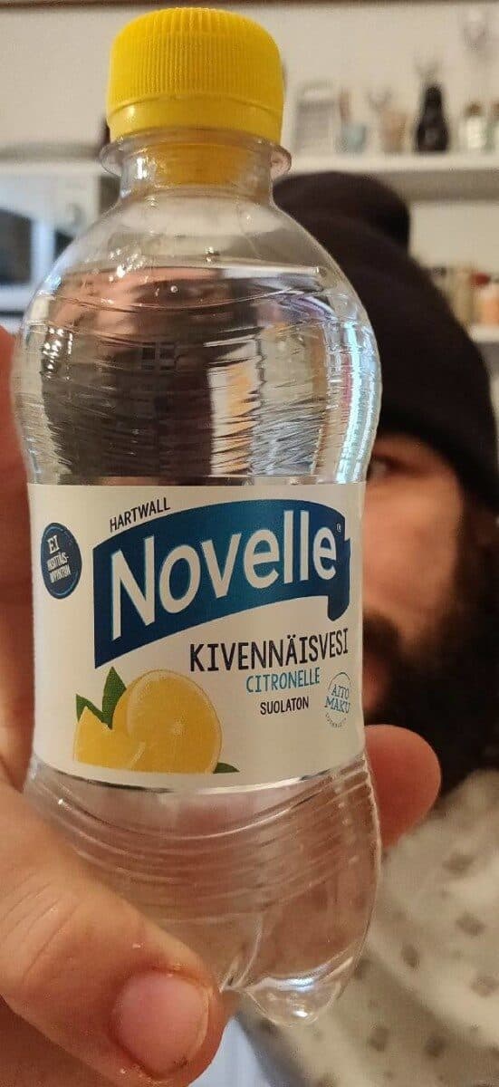 Hartwall Novelle Kivennäisvesi Citronelle packshot