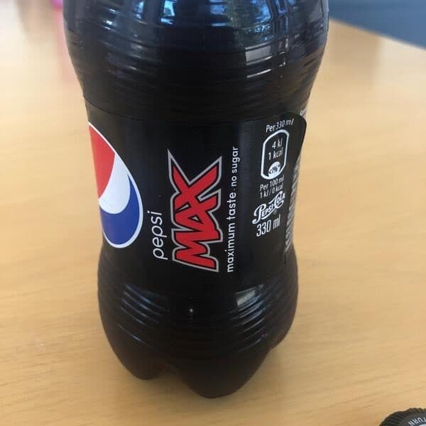 Pepsi Pepsi Max packshot