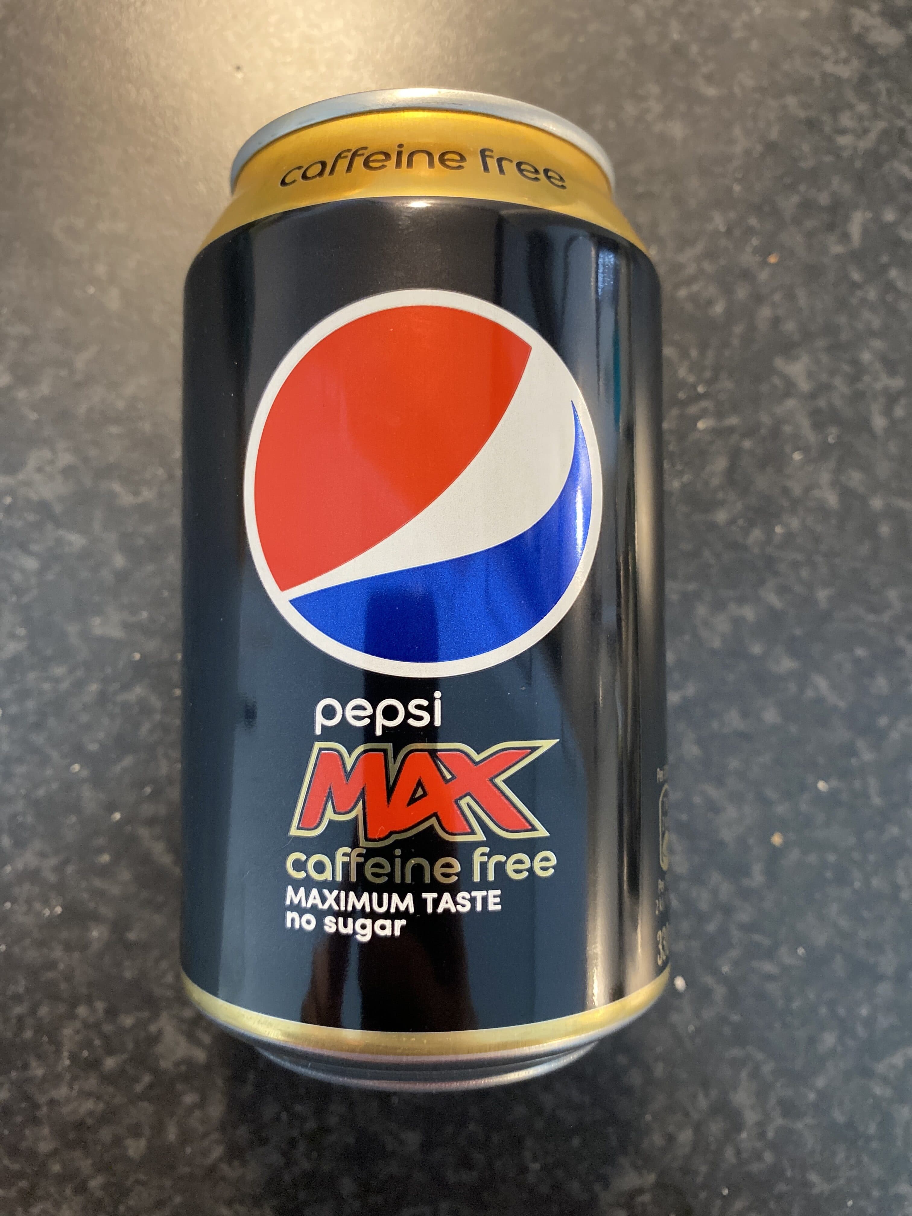 PEPSI Pepsi Max (Caffeine free) packshot