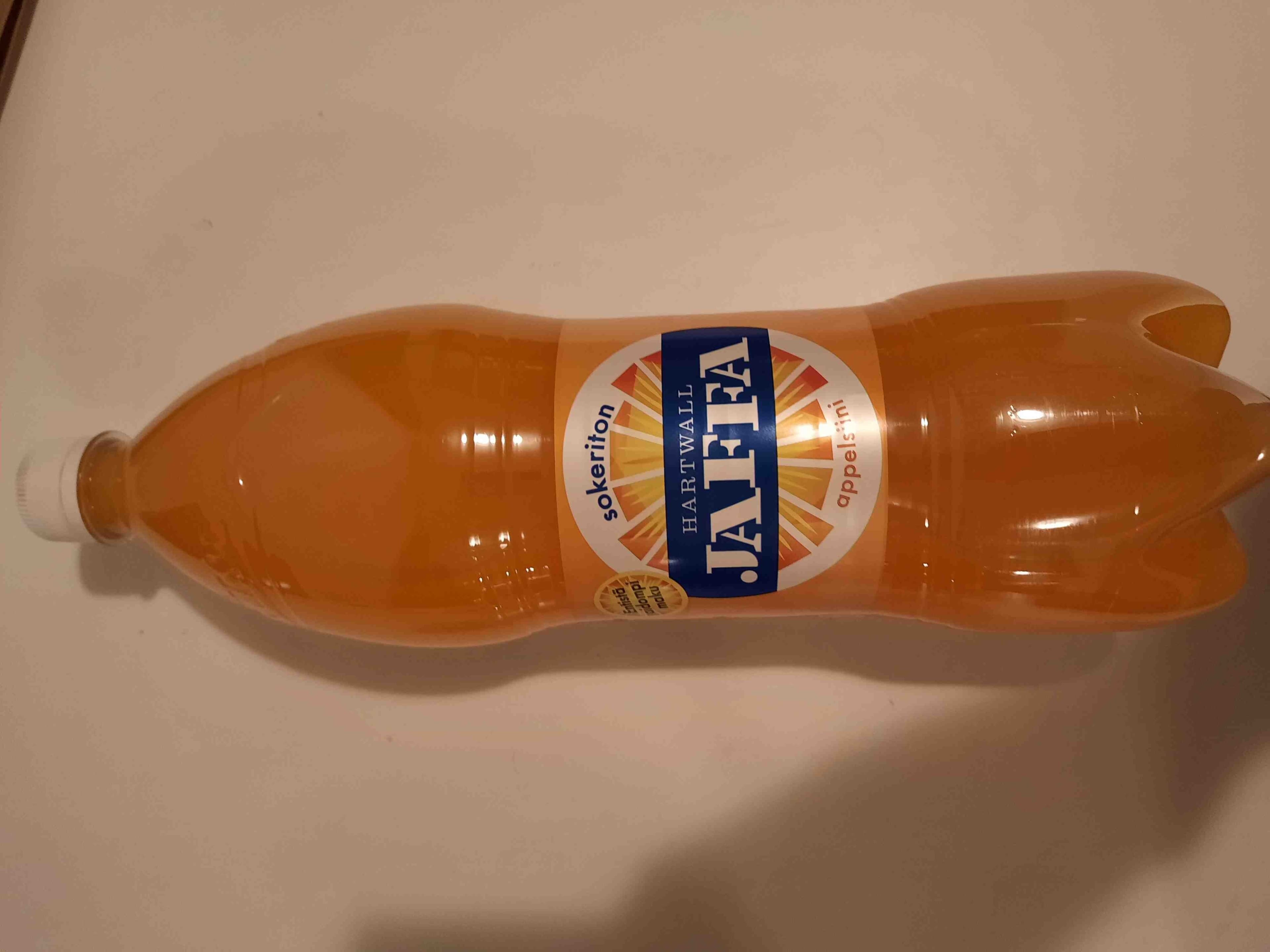 Hartwall Jaffa sokeriton appelsiini packshot