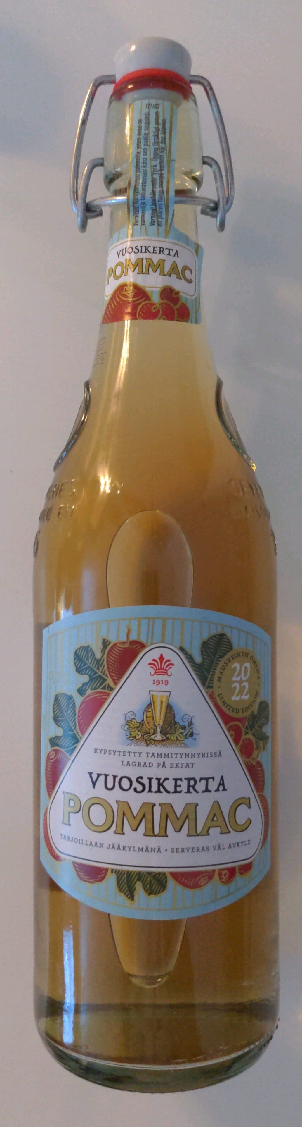 Hartwall Vuosikerta Pommac packshot