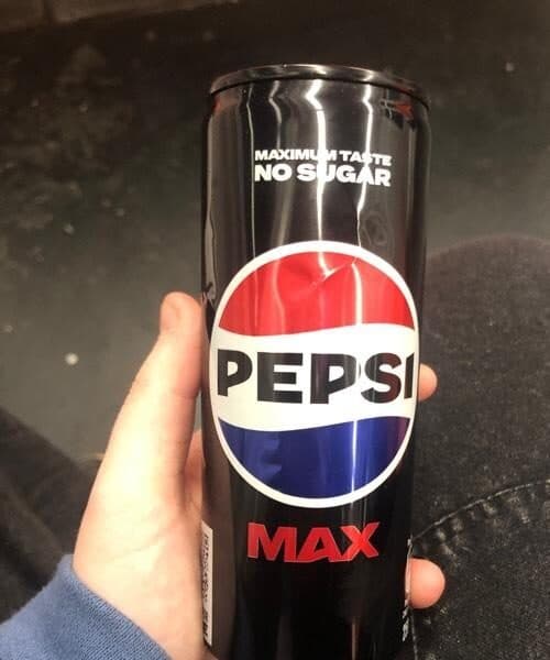 Pepsi Pepsi max packshot