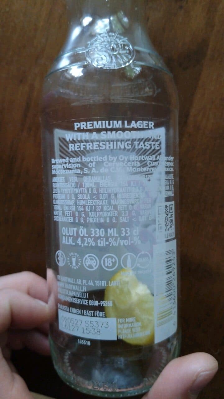 Premium Lager packshot