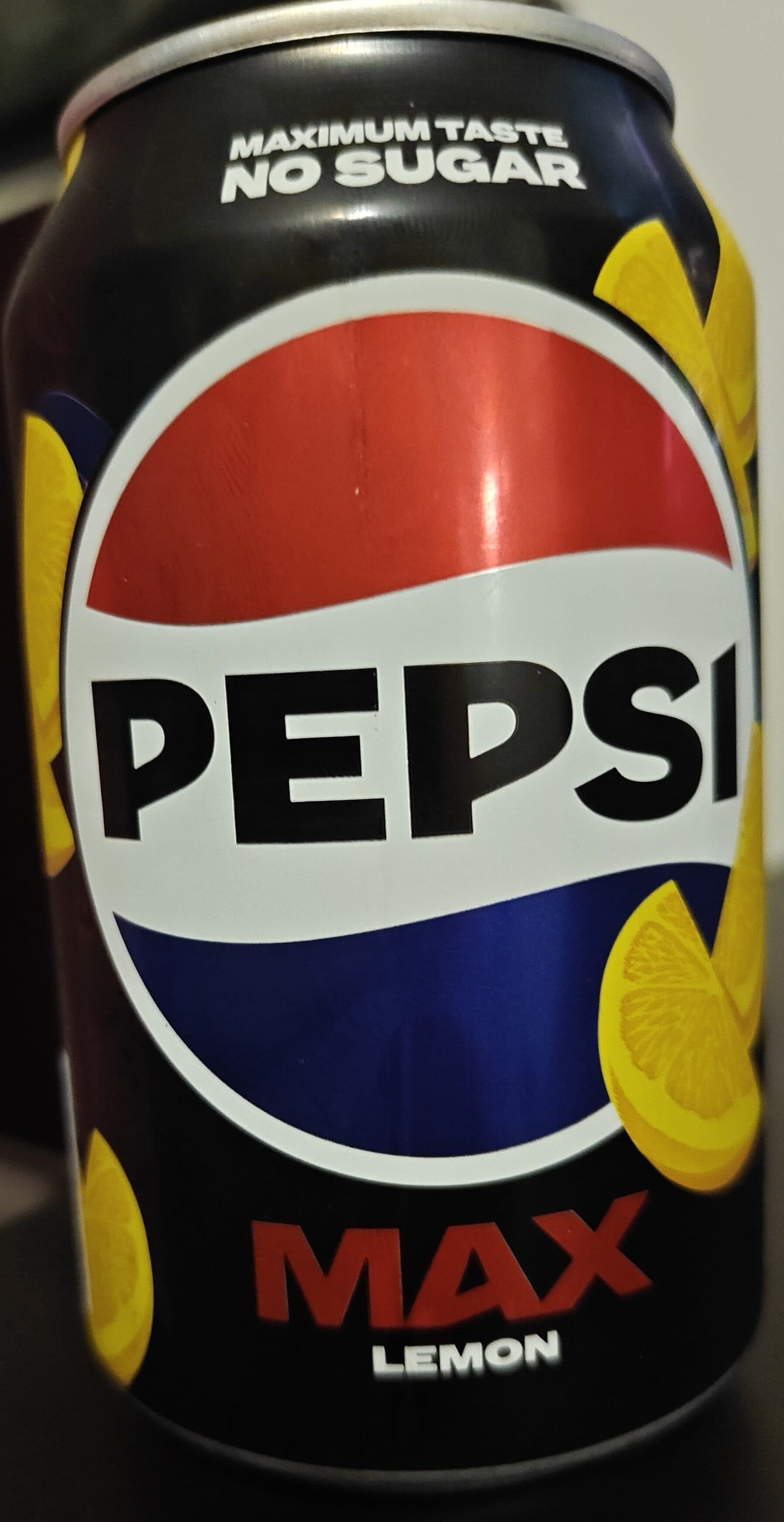 Pepsi Max Pepsi Max Lemon packshot