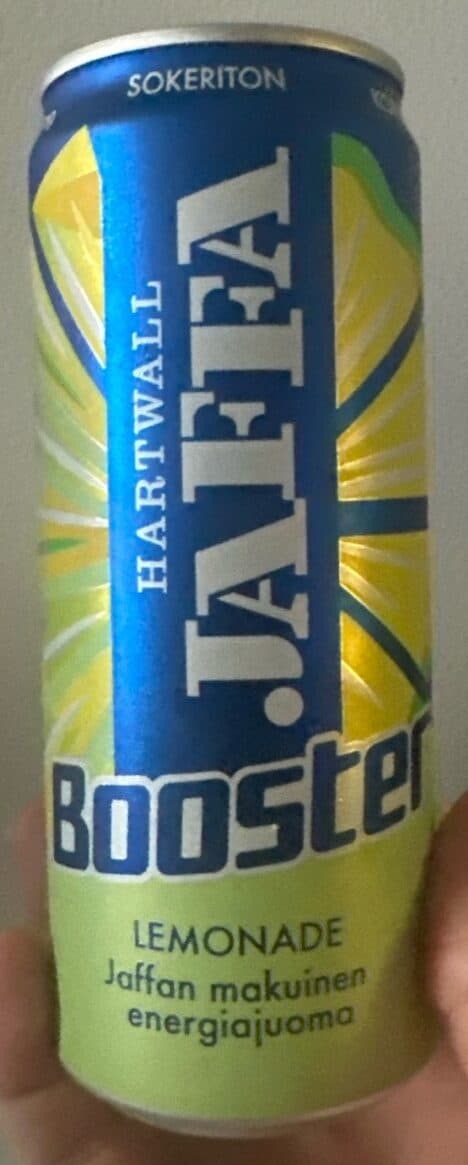 Hartwall Jaffa Booster Lemonade packshot