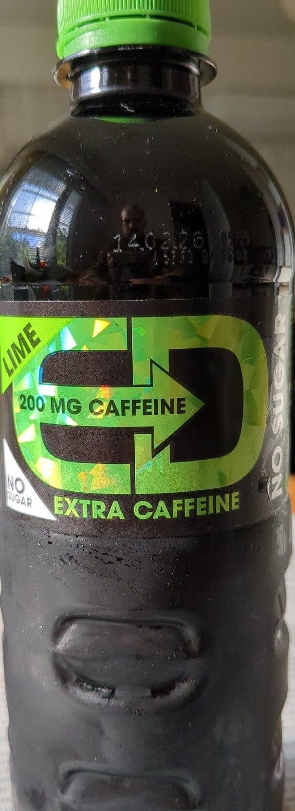 ED ED Extra Caffeine Lime No Sugar packshot
