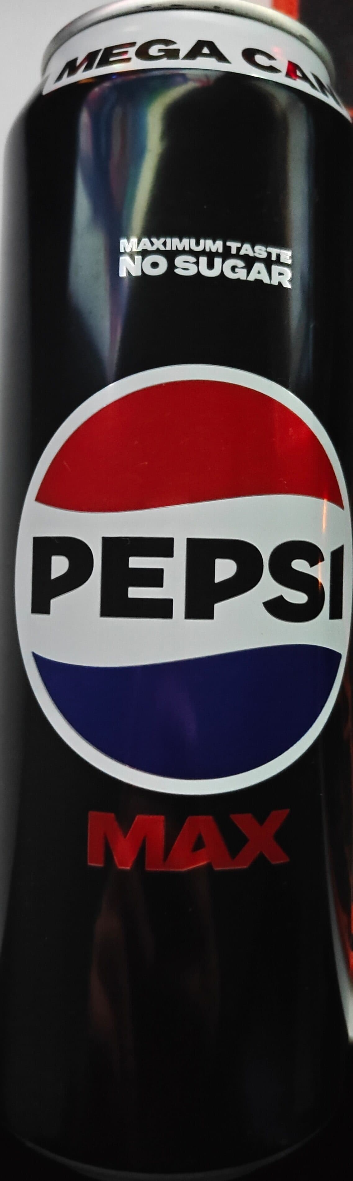 Pepsi Max Pepsi MAX MEGA CAN packshot
