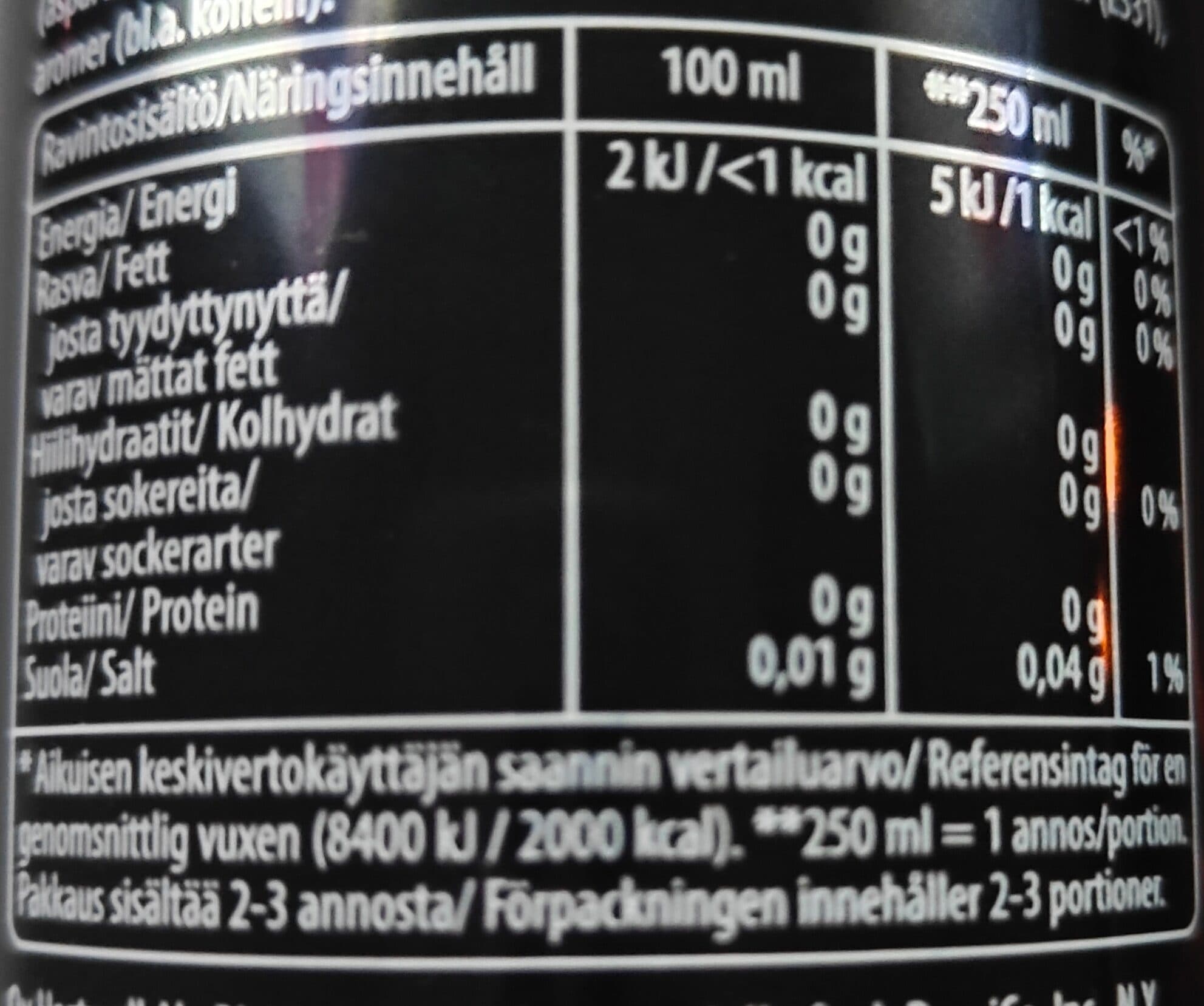 Pepsi Max Pepsi MAX MEGA CAN packshot