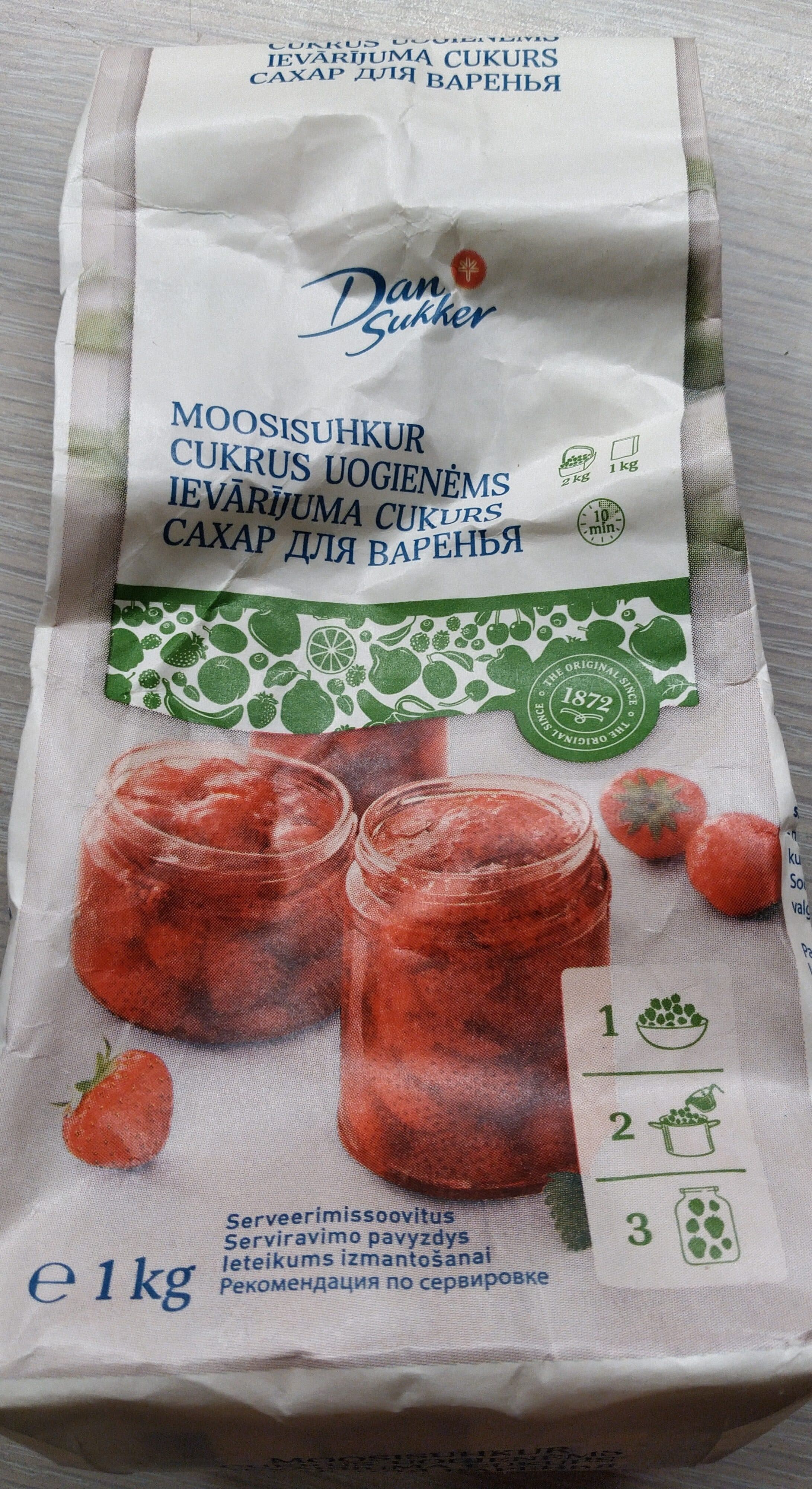 Dansukker Moosisuhkur packshot