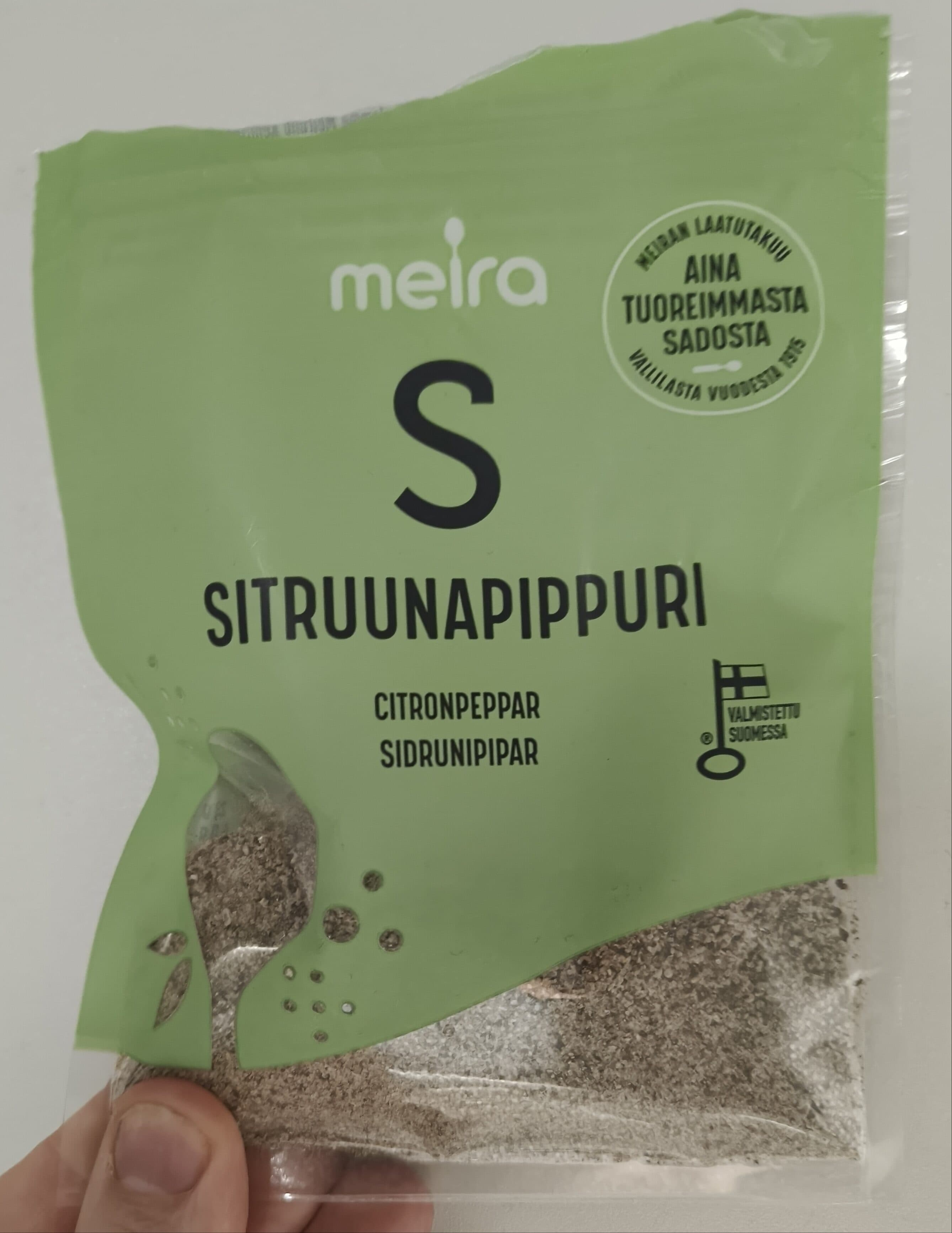 Meira Lemon pepper packshot
