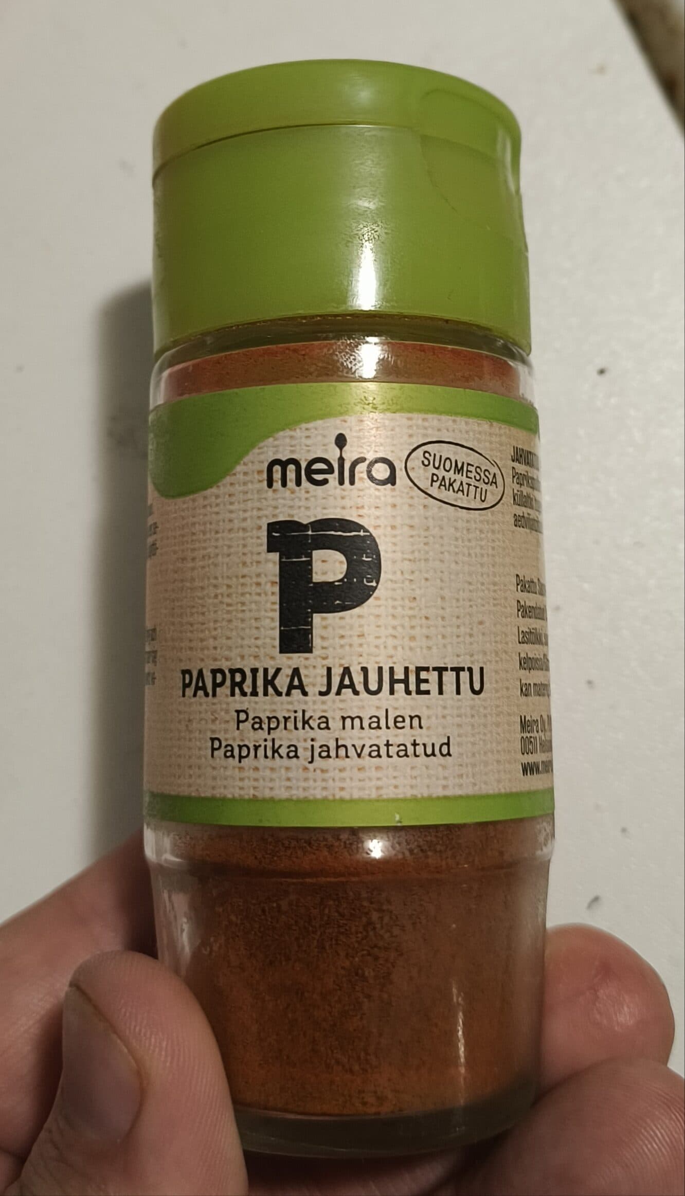 Meira Paprika powder packshot