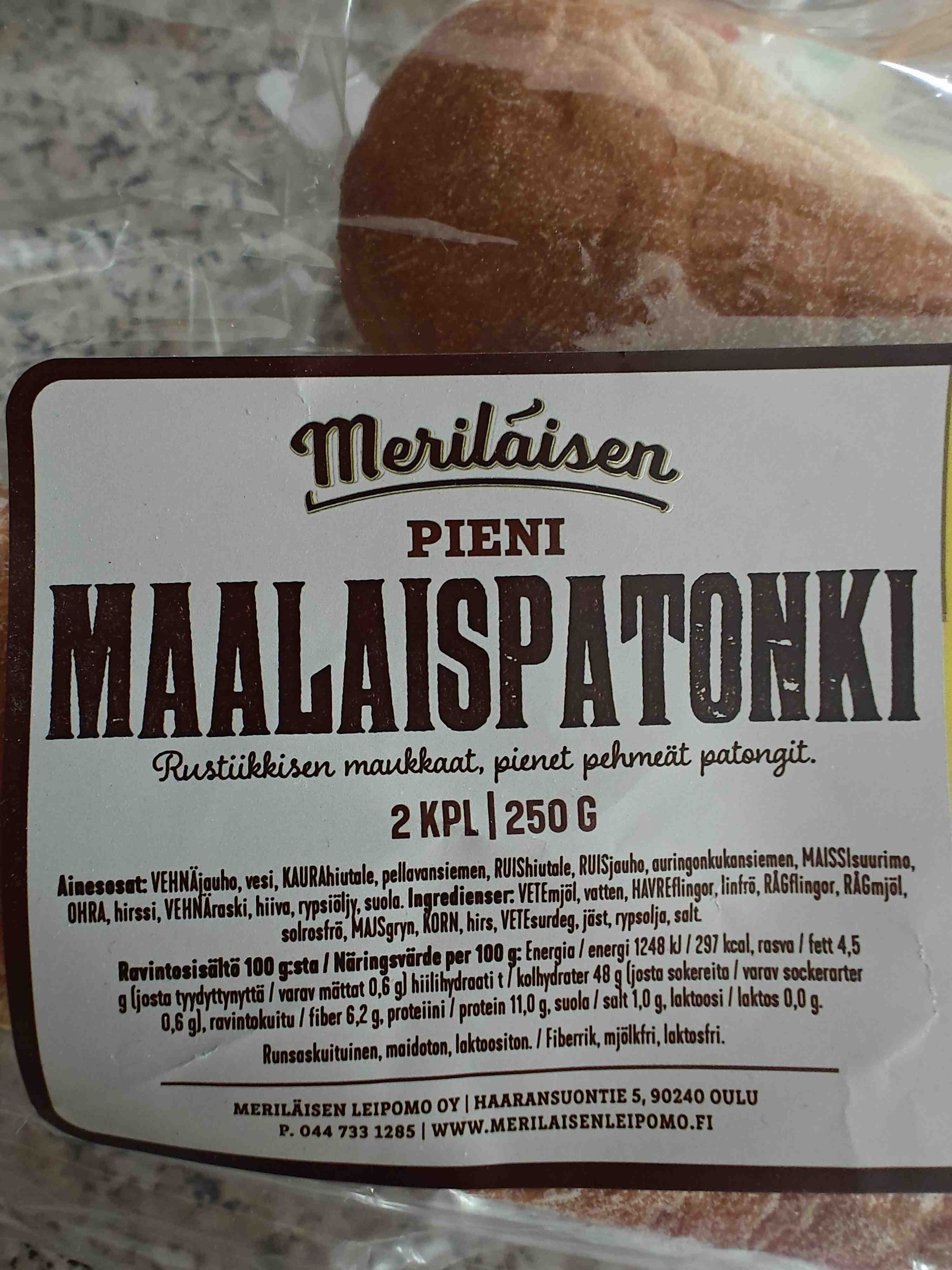 Meriläisen Pieni Maalaispatonki packshot
