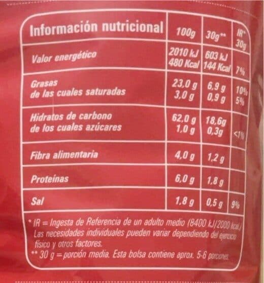 Open Food Facts Munchitos packshot