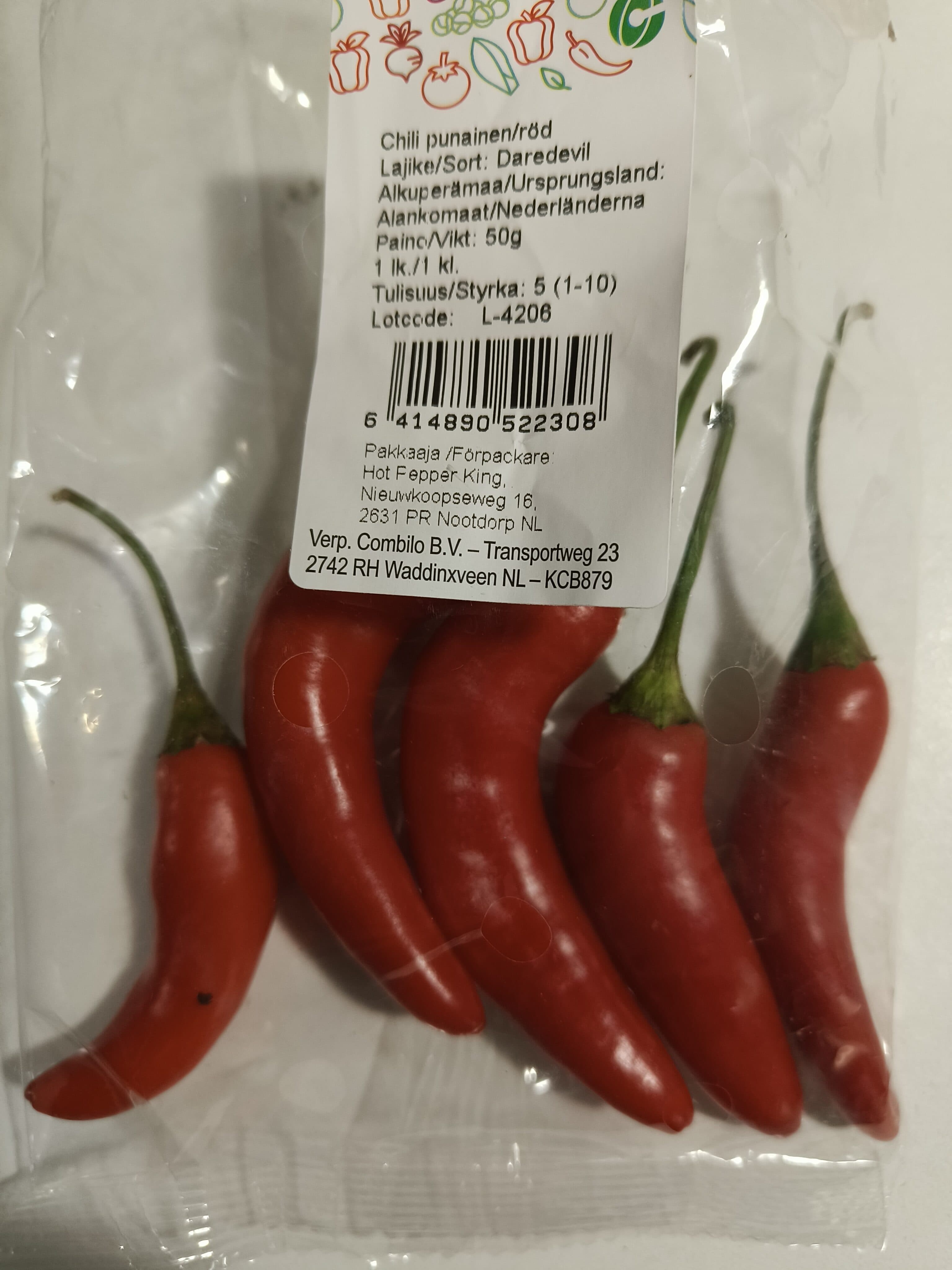 Coop Chili red packshot