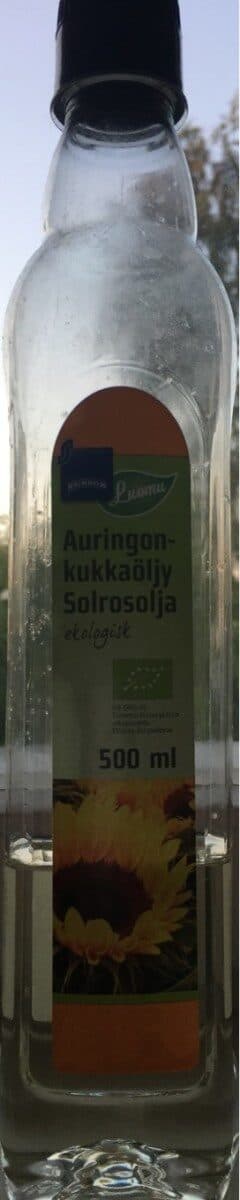 Rainbow Luomu Auringonkukkaöljy packshot