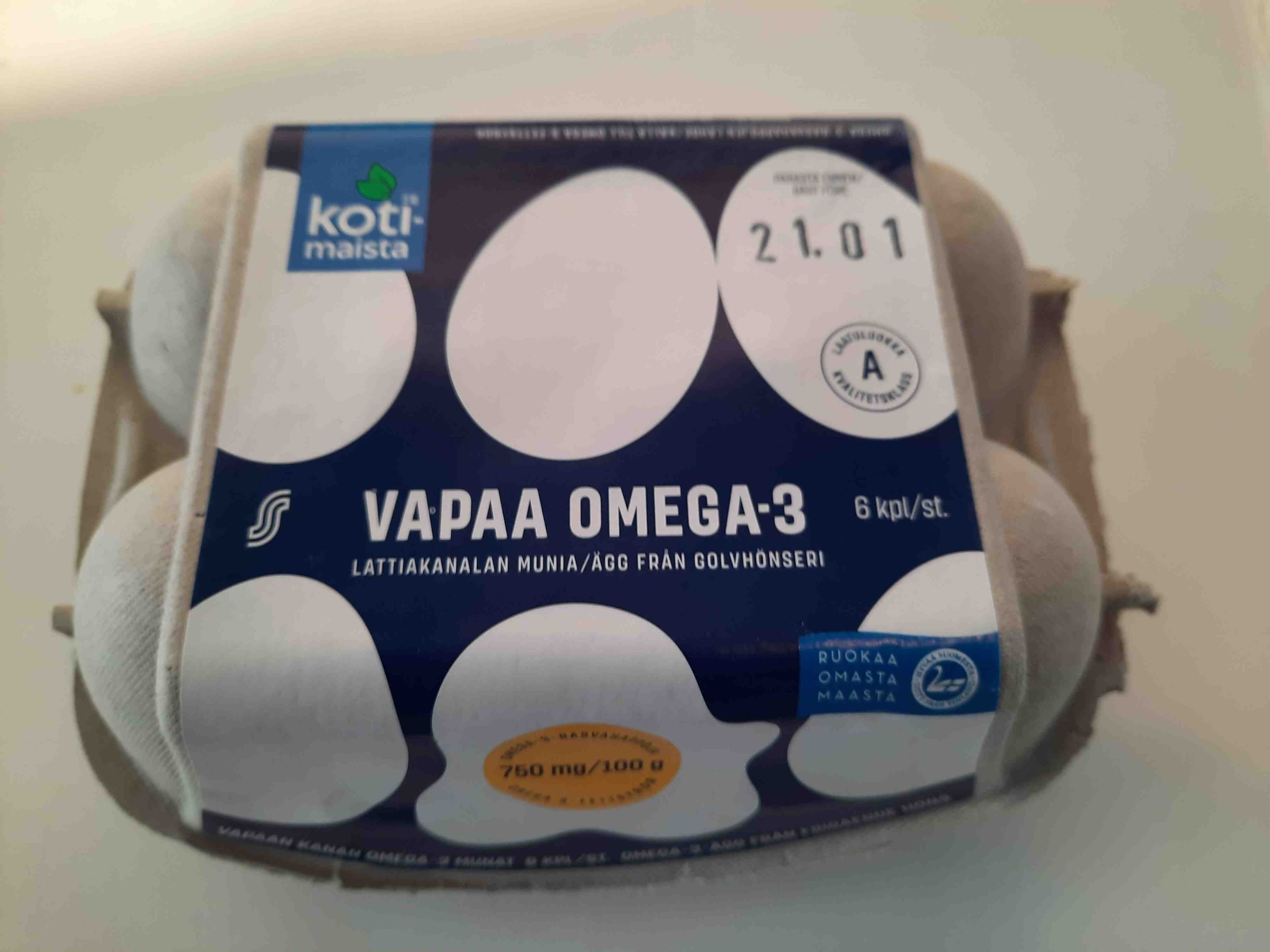 Koti-maista Vapaa omega-3 packshot
