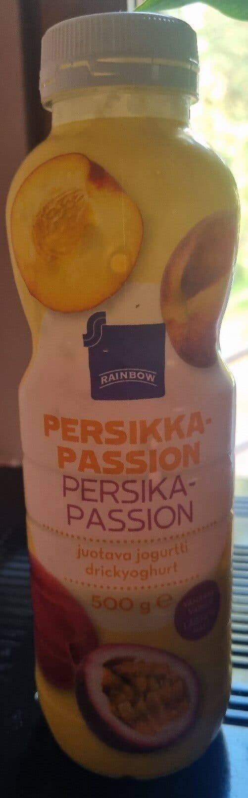 Rainbow Persikka-Passion Juotava Jogurtti packshot