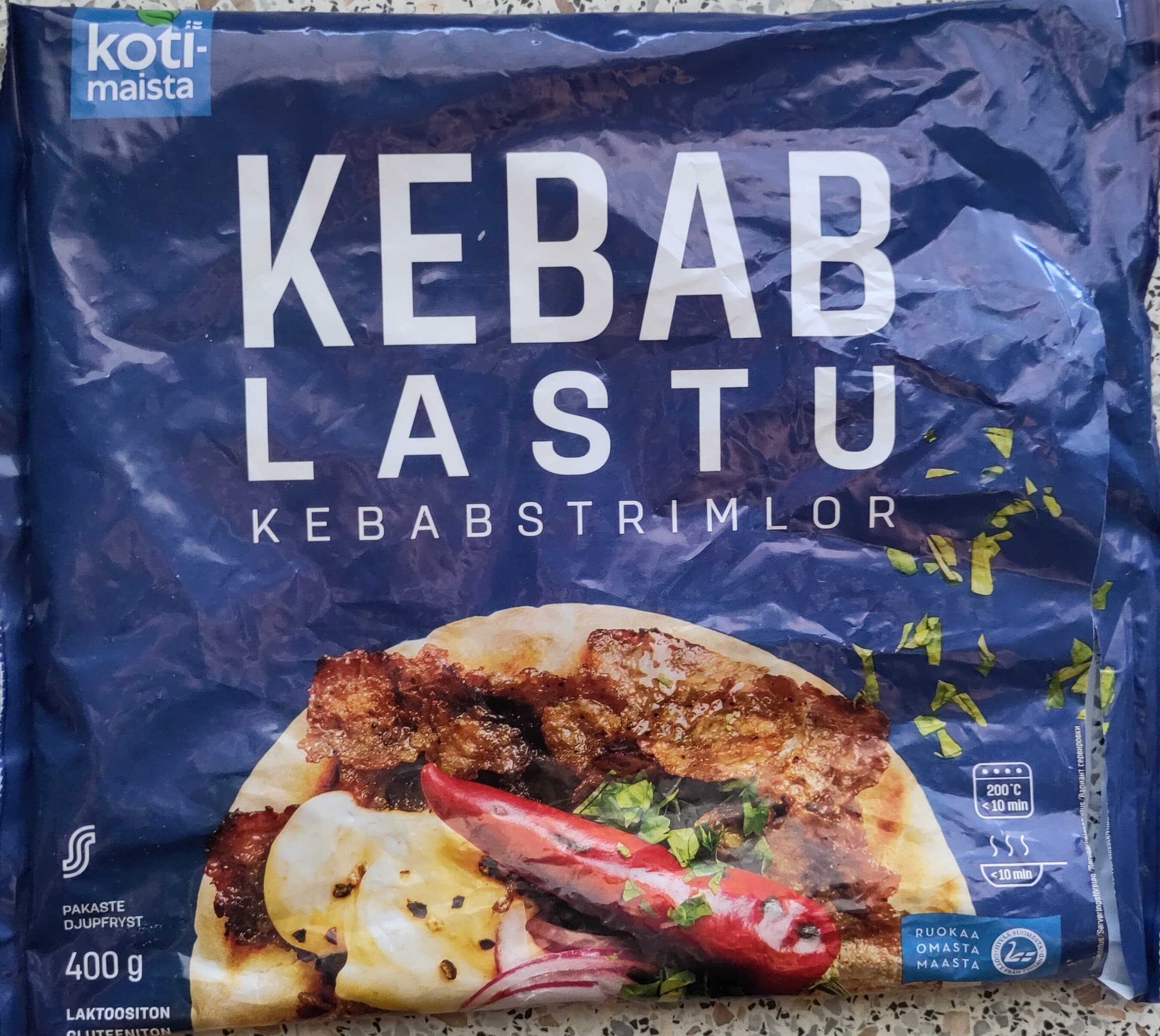 Kotimaista Kebablastu packshot