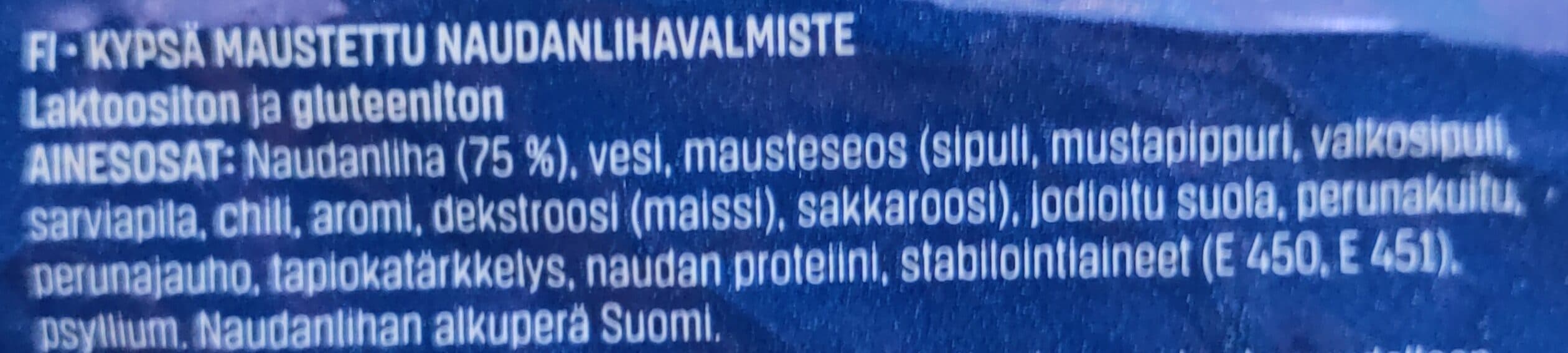 Kotimaista Kebablastu packshot