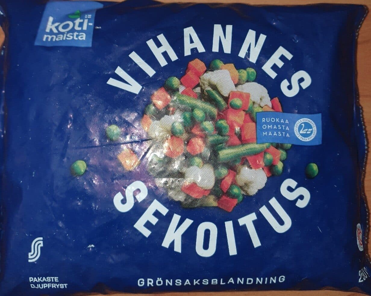 Kotimaista Vihannessekoitus packshot