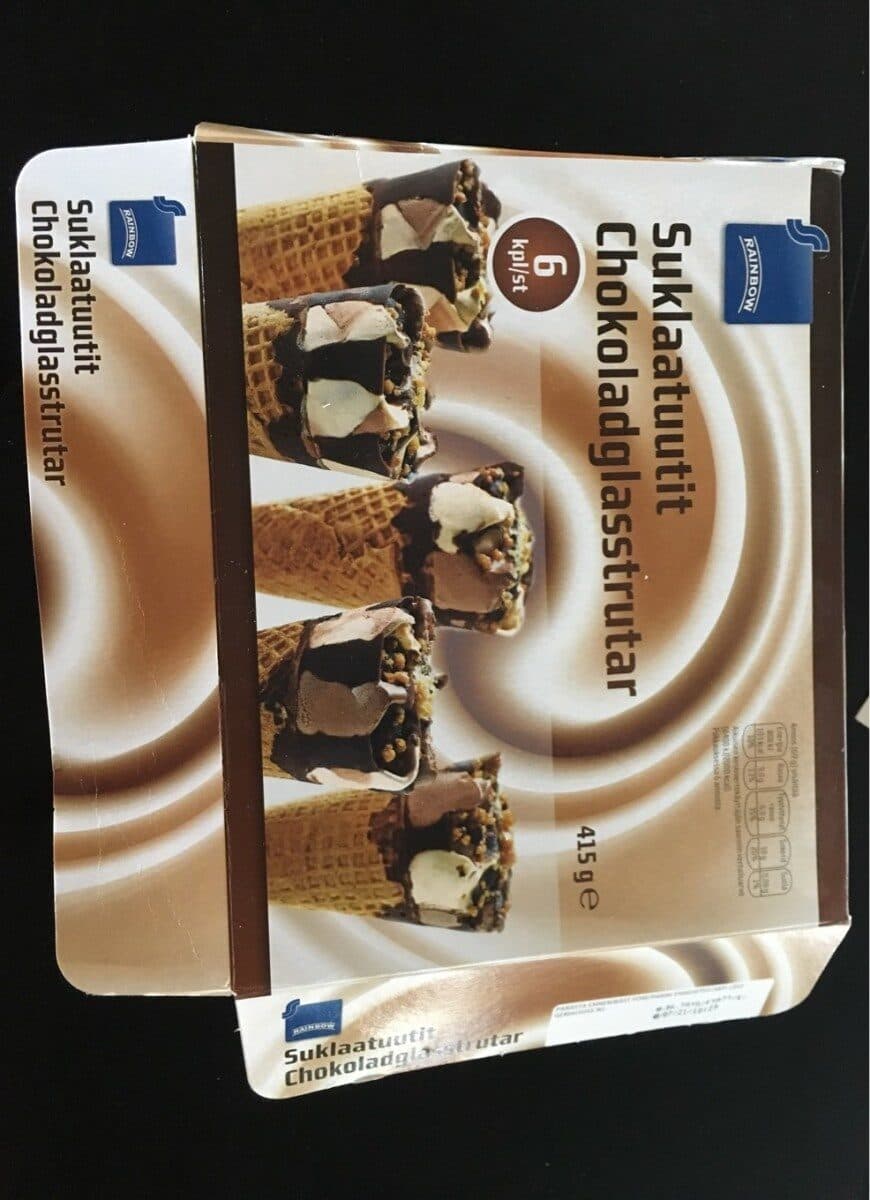 Rainbow Suklaatuutit packshot