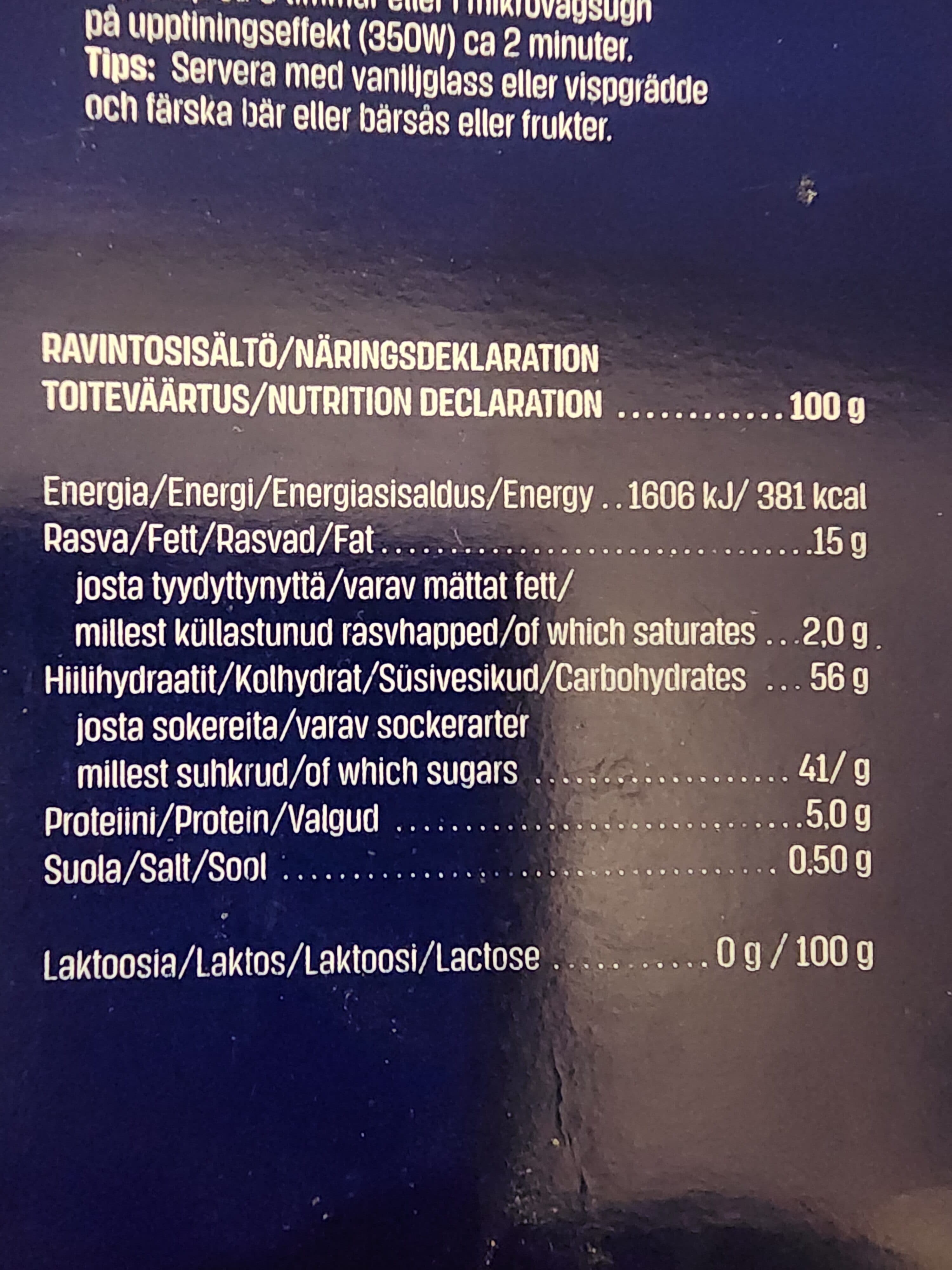 Kotiimaista Mud cake - M packshot